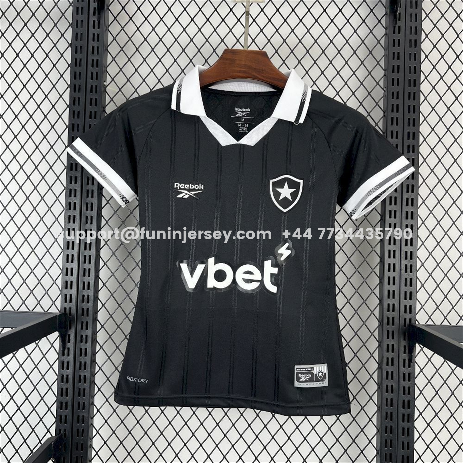 Funinjersey-Women's Botafogo 25-26 Away Black Jersey