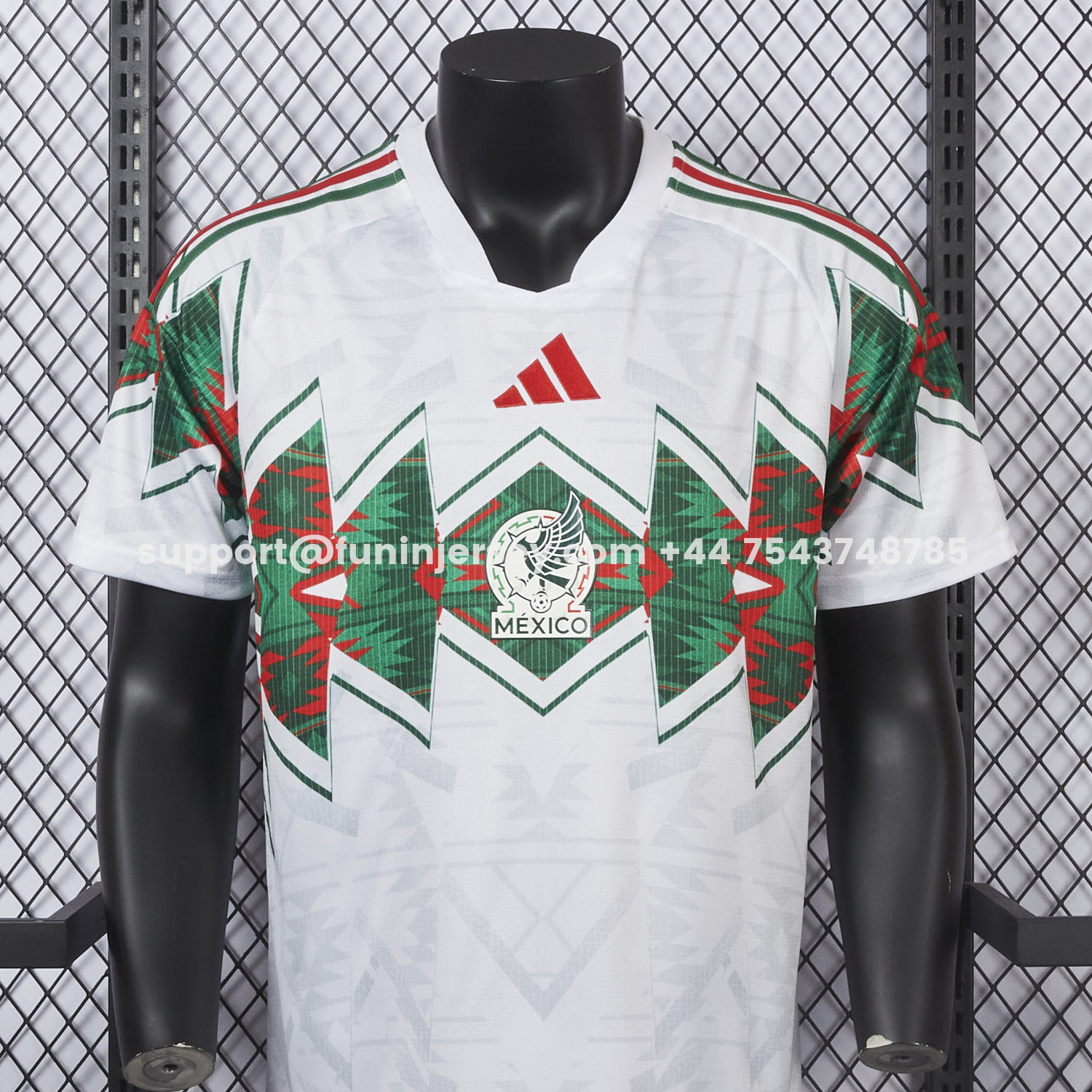 Funinjersey-Mexico 2026 White And Green Special Jersey - Player Version