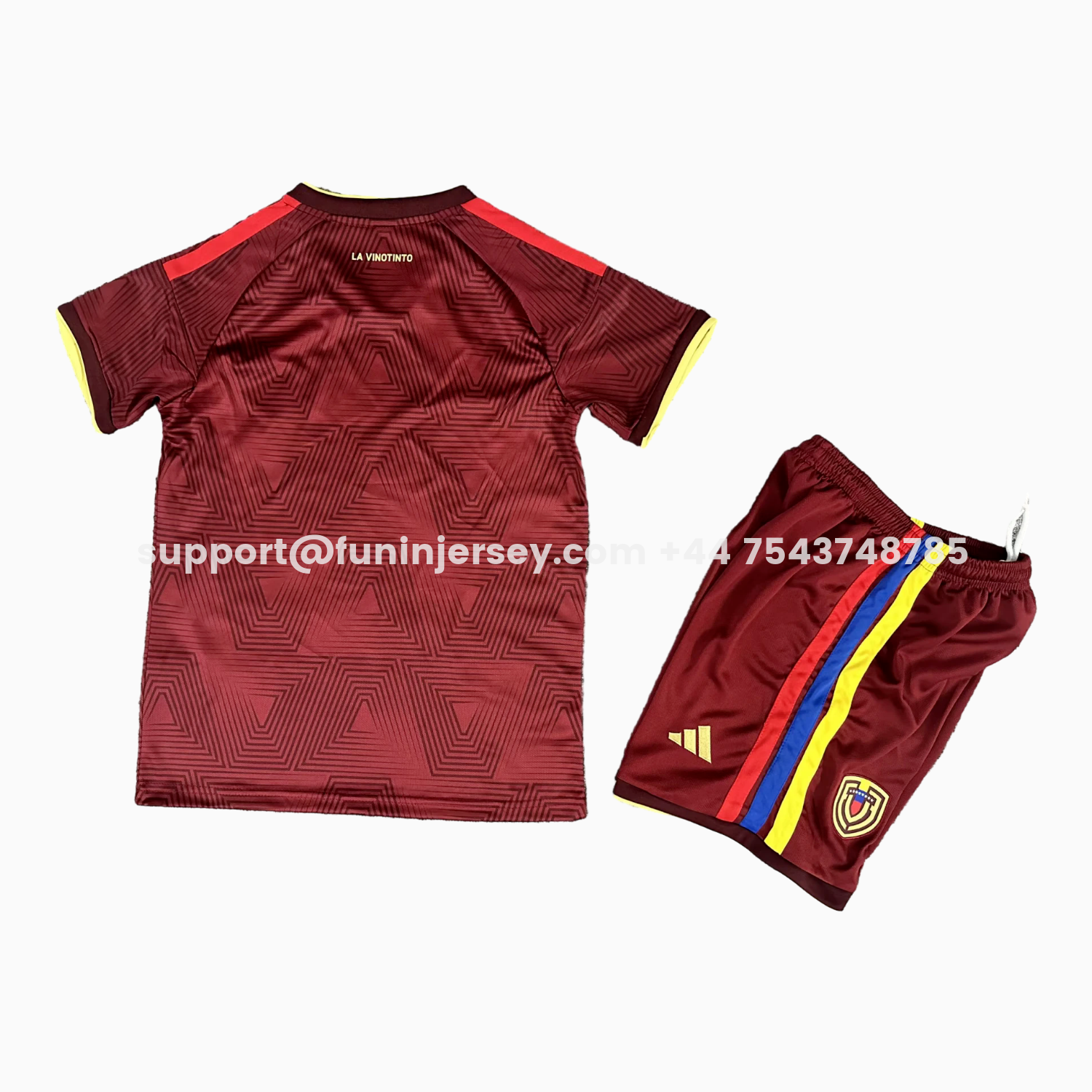 Funinjersey-Venezuela 2026 Home Kids Kit