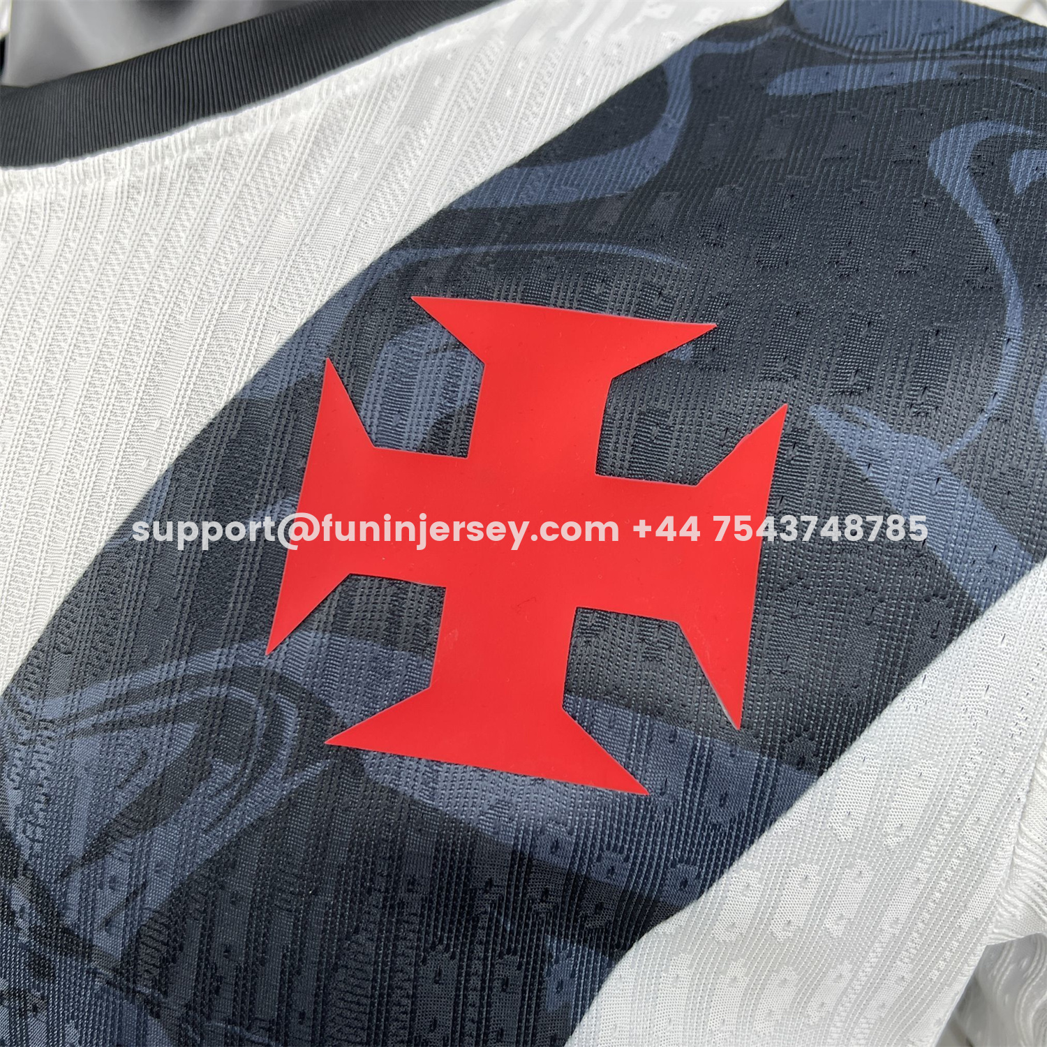 Funinjersey-Vasco Da Gama 26-27 Away Jersey - Player Version