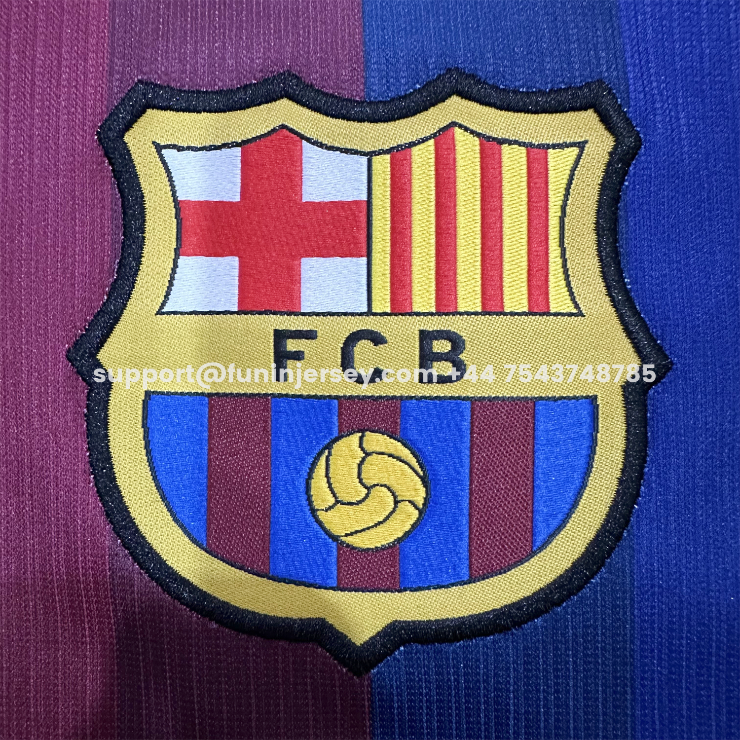 Funinjersey-Barcelona 26-27 Home Jersey - Fans Version