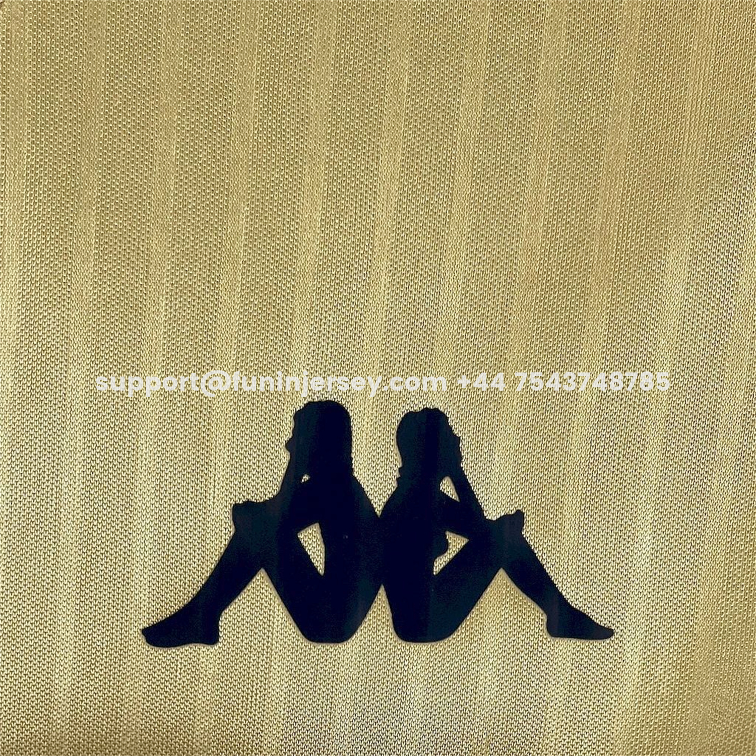 Funinjersey-FC Versailles 25-26 Gold L'Élégant Special Long Sleeves Jersey - Fans Version