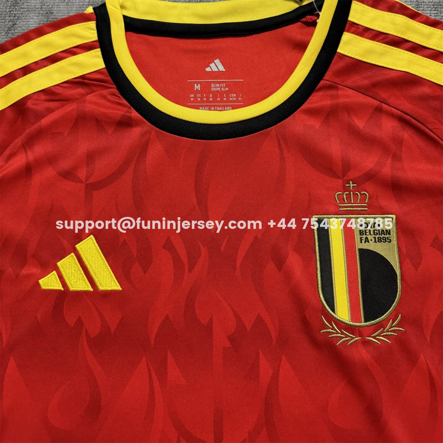 Funinjersey-Women's Belgium 2026 Home Jersey - Fans Version