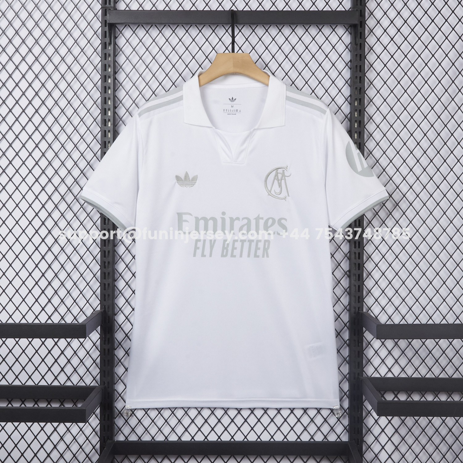 Funinjersey-Real Madrid 25-26 125th Anniversary Jersey - Fans Version