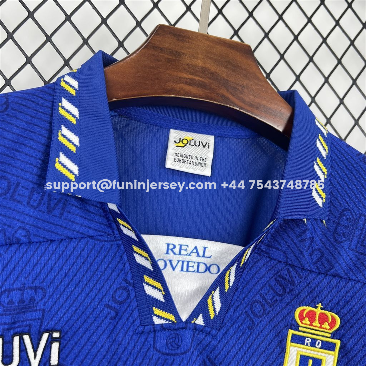 Funinjersey-Retro Real Oviedo 1995-96 Home Jersey