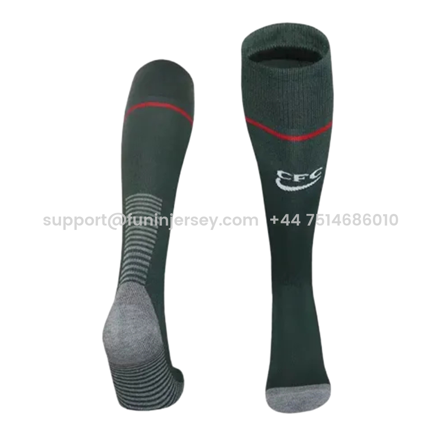 Funinjersey-C.H.E.L.S.E.A 25-26 Away Socks - Black