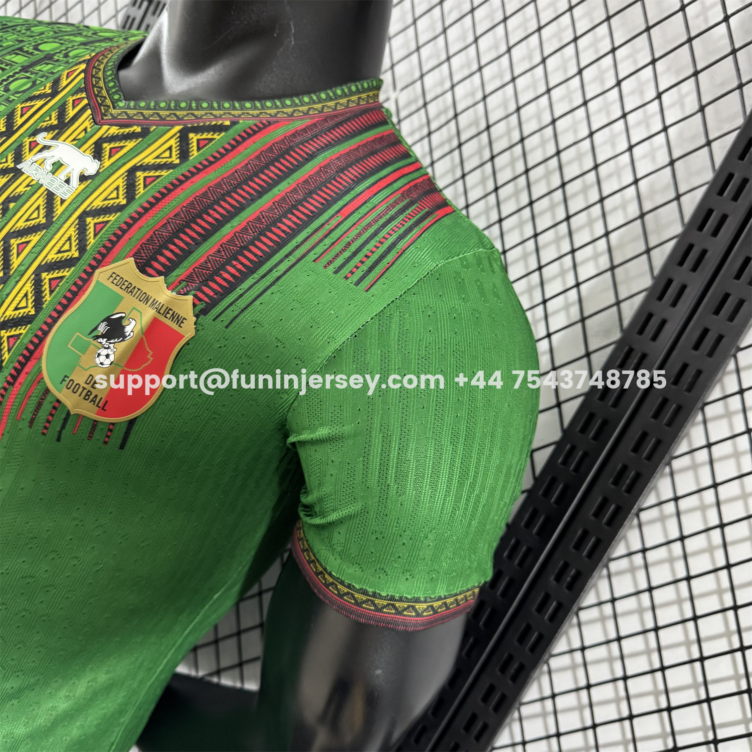 Funinjersey-Mali 2025 Away Green Jersey - Player Version