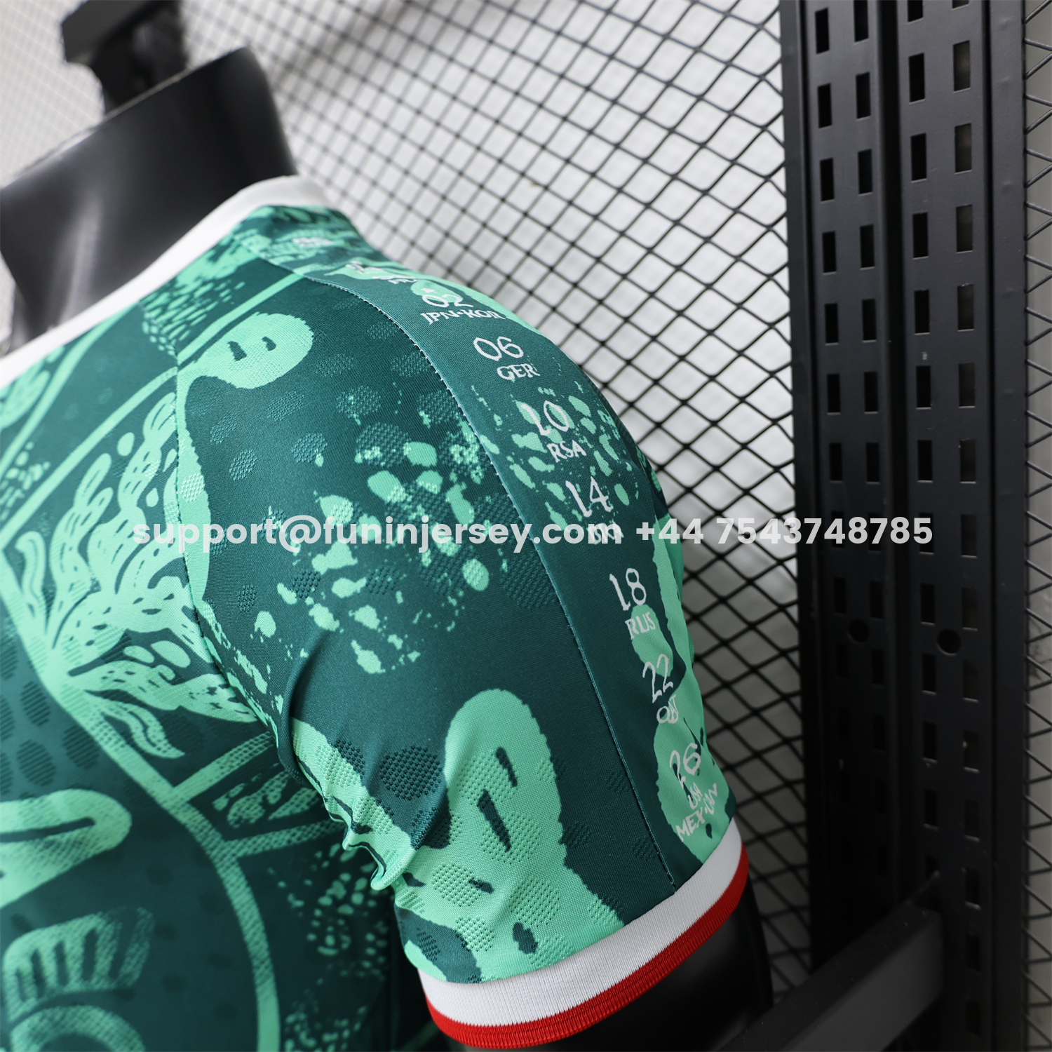 Funinjersey-Mexico 2026 Green Totem Special Jersey - Player Version