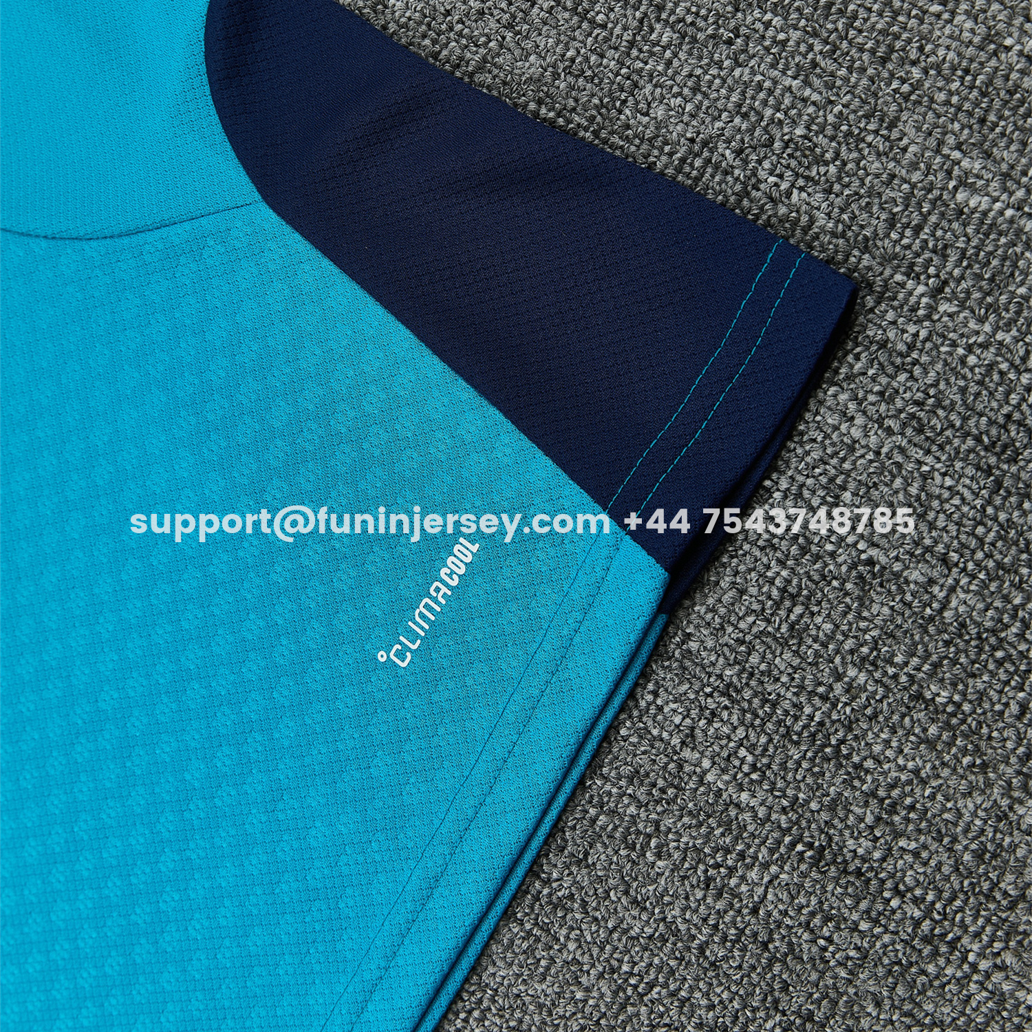Funinjersey-Spain 2026 Vest Training Set - Light Blue Top & Dark Blue Pants