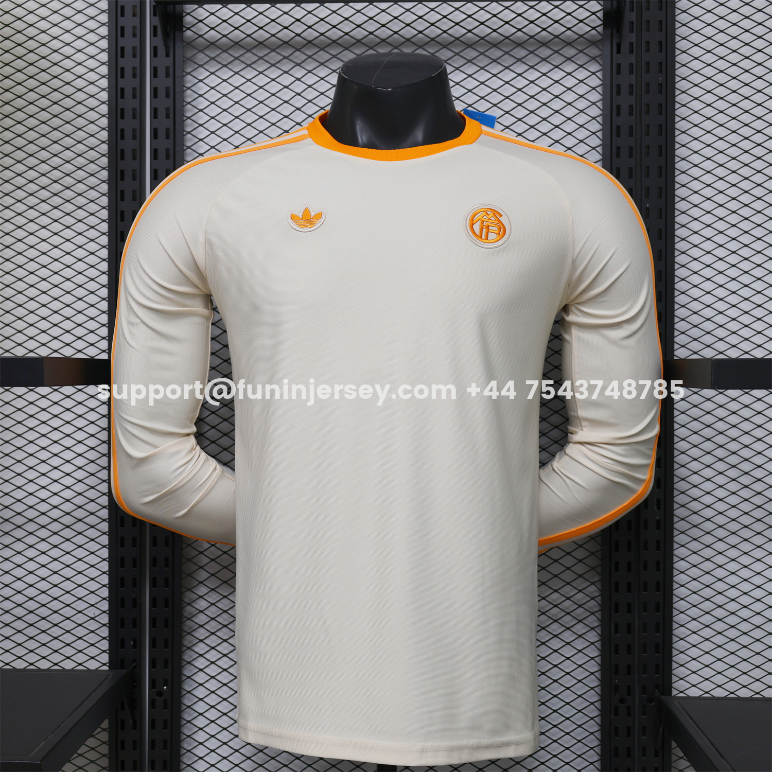 Funinjersey-Bayern Munich 25-26 Long Sleeves Casual Jersey - Player Version