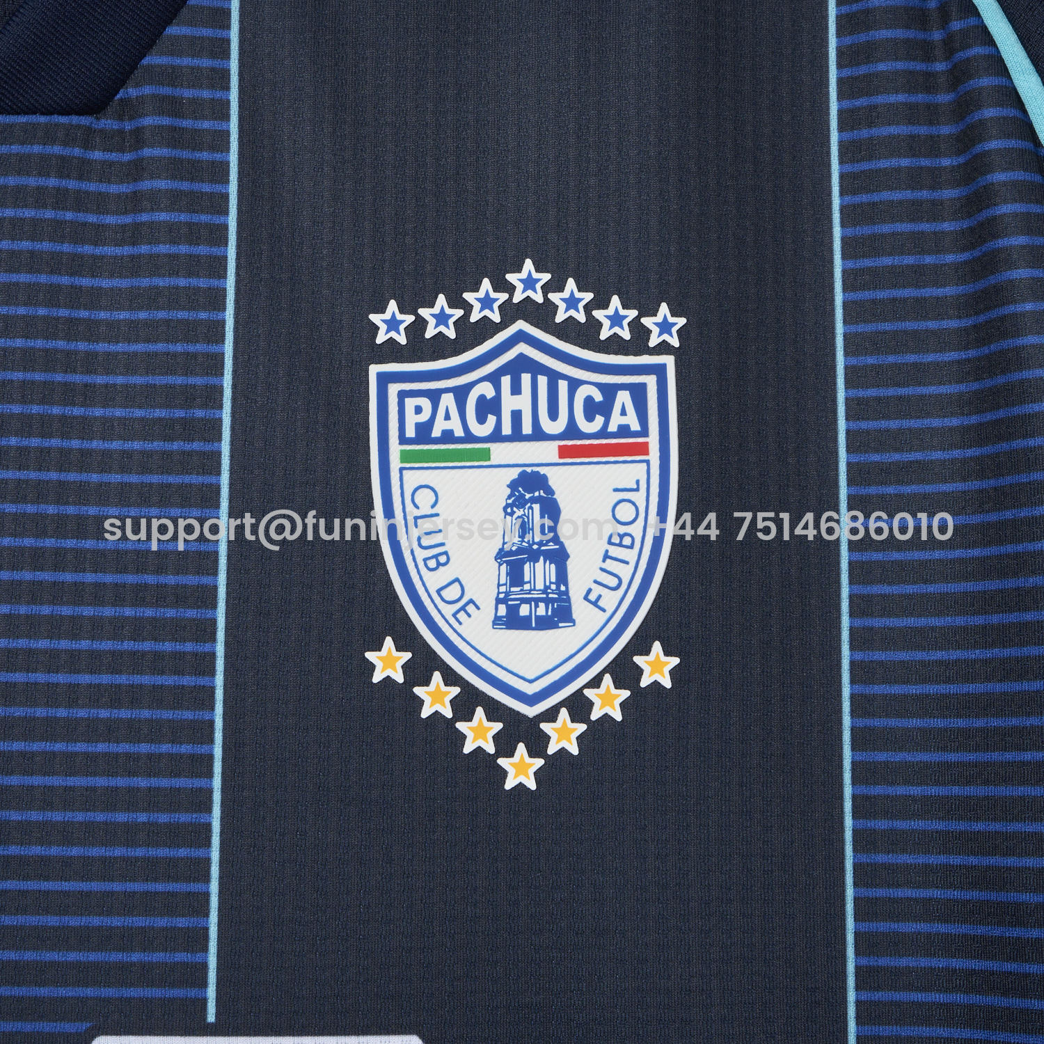 Funinjersey-Pachuca 25-26 Away Jersey - Fans Version