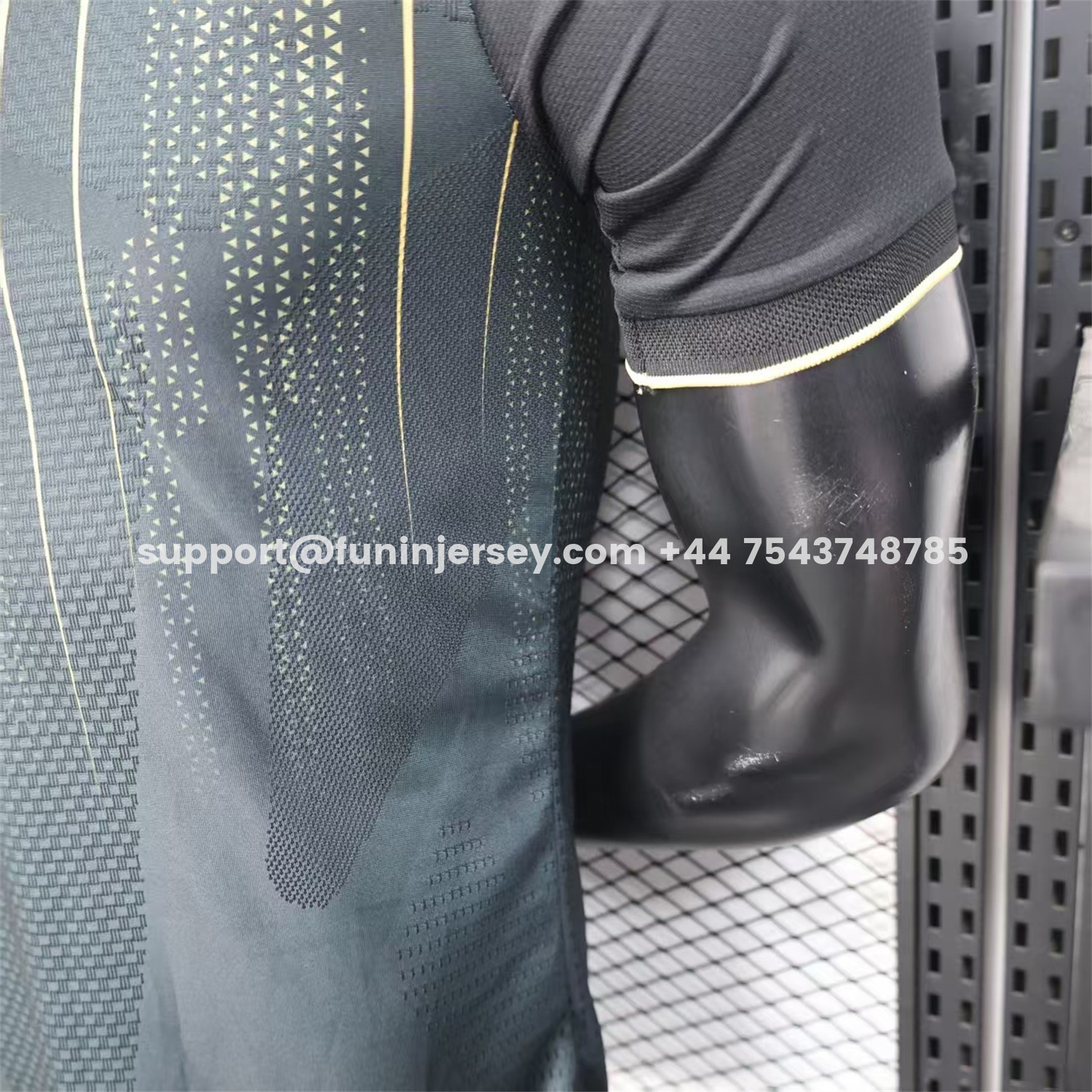 Funinjersey-Algeria 2026 Black And Gold Special Jersey - Player Version