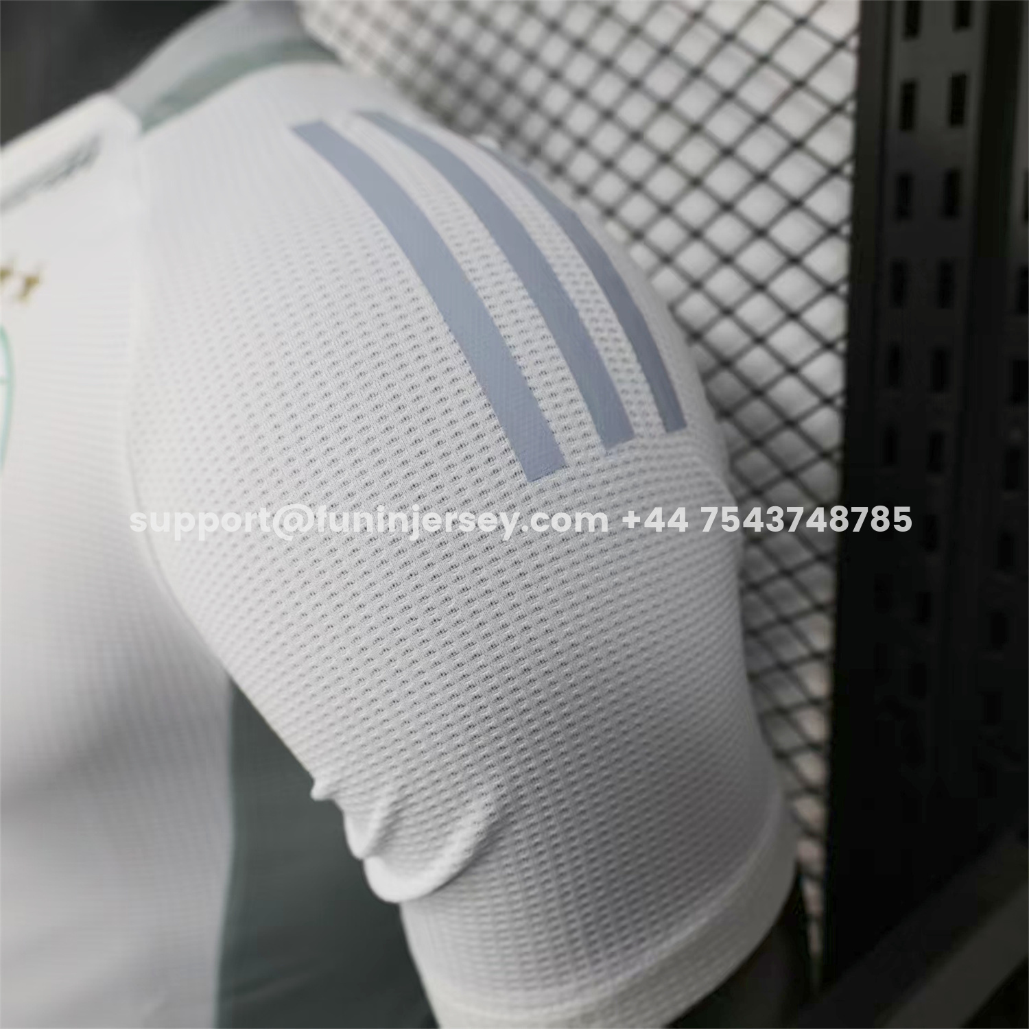 Funinjersey-Algeria 25-26 Grey Plant White Special Jersey - Player Version