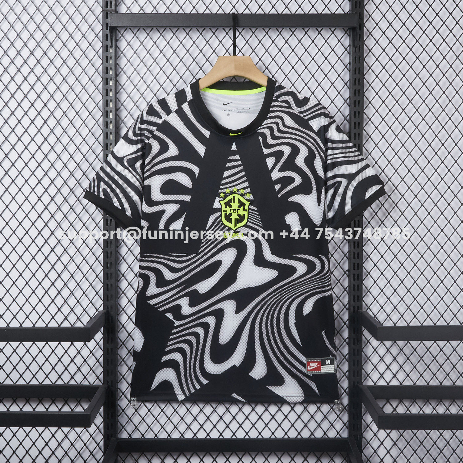 Funinjersey-Brazil 2026 Hollywood Goalkeeper Special Jersey - Fans Version