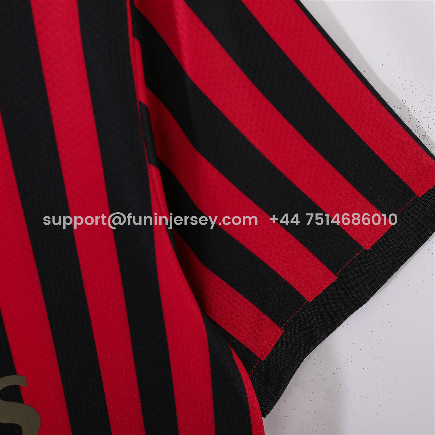 Funinjersey-Retro AC Milan 2019 120th Anniversary Home Jersey