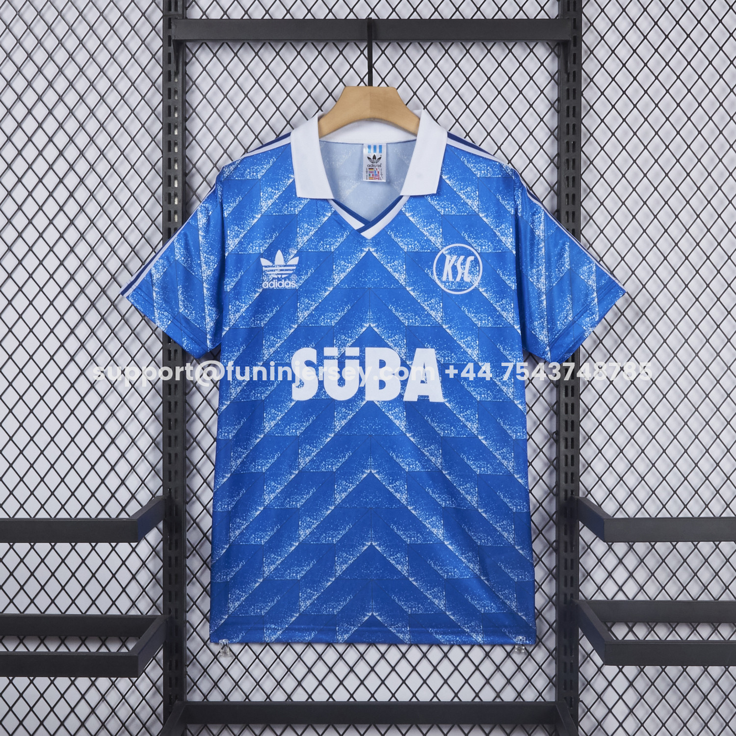 Funinjersey-Retro Karlsruher SC 1989-90 Away Jersey
