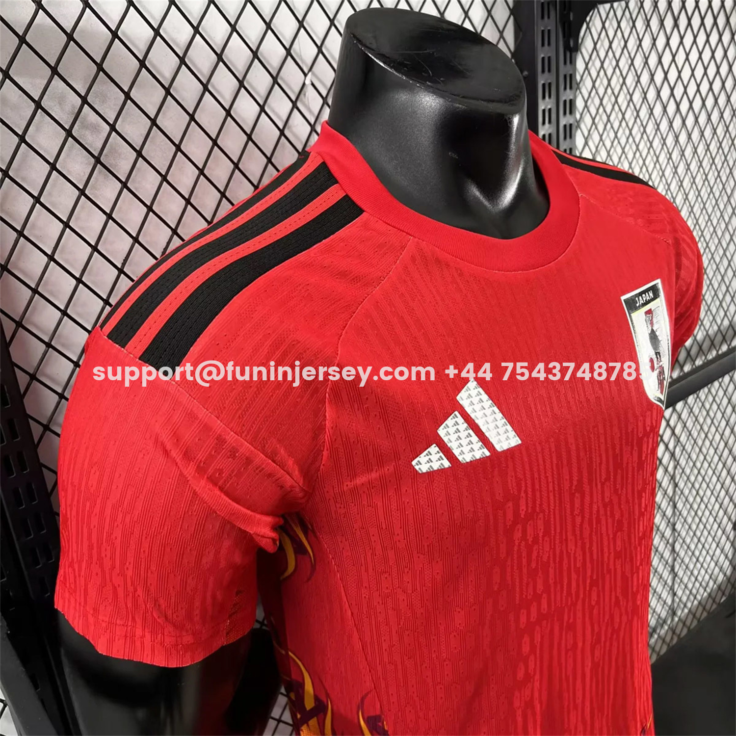 Funinjersey-Japan 2026 Goalkeeper Red Jersey - Player Version