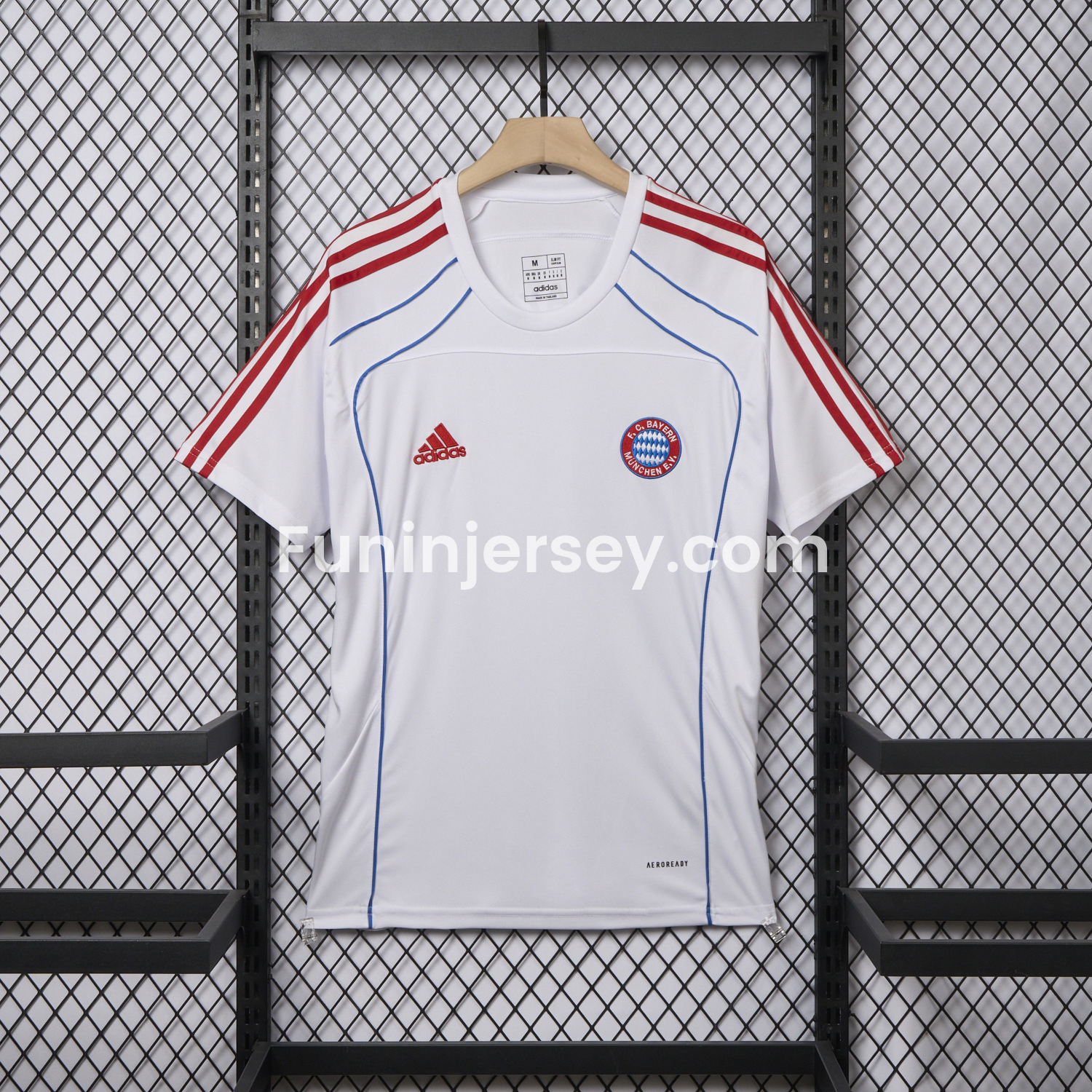 Funinjersey-Bayern Munich 25-26 Urban Purist Throwback White Jersey - Fans Version