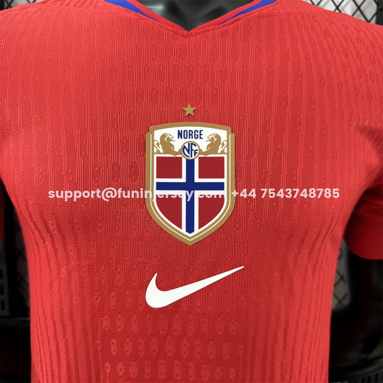 Funinjersey-Norway 25-26 Home Women's Team Home Jersey - Men's Player Version