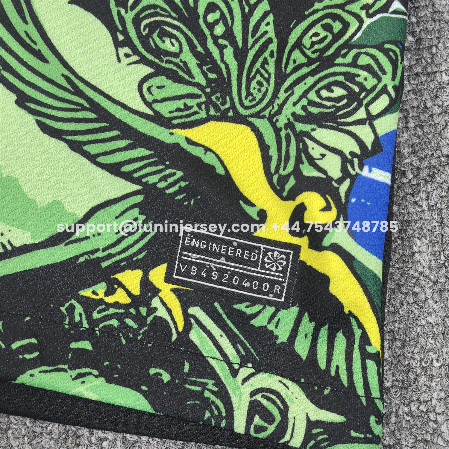 Funinjersey-Brazil 25-26 Jesus Green Special Jersey - Fans Version