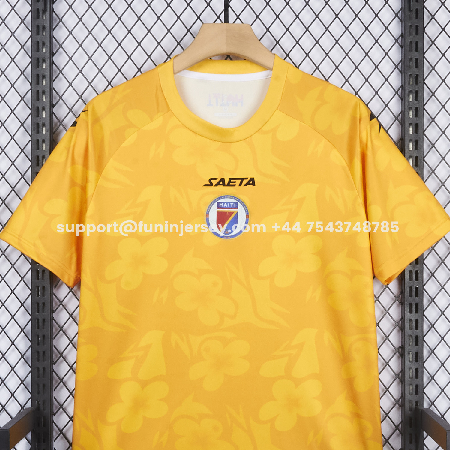 Funinjersey-Haiti 26-27 Yellow Goalkeeper Jersey - Fans Version