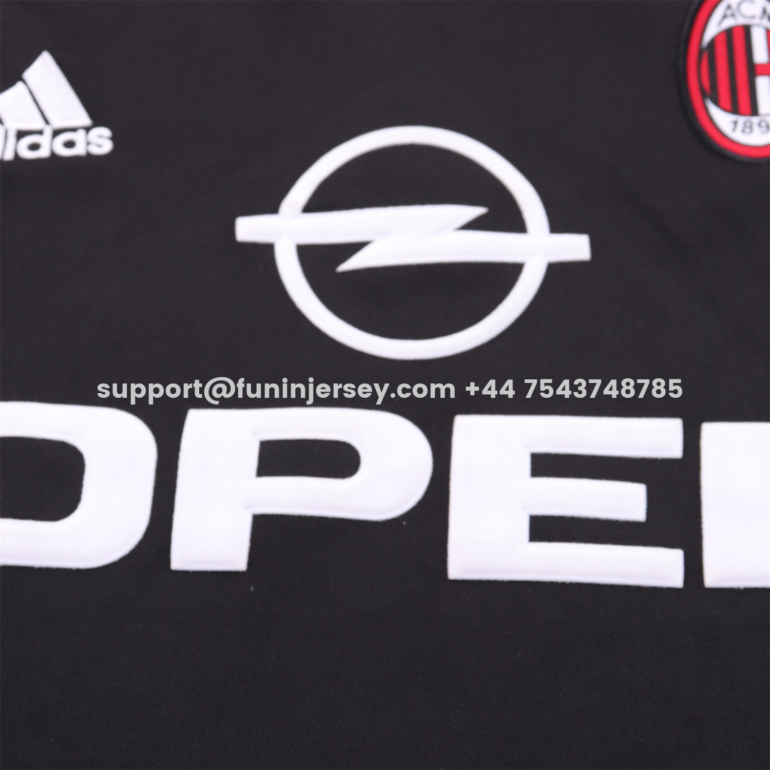Funinjersey-Retro AC Milan 2000-01 Third Kids Kit