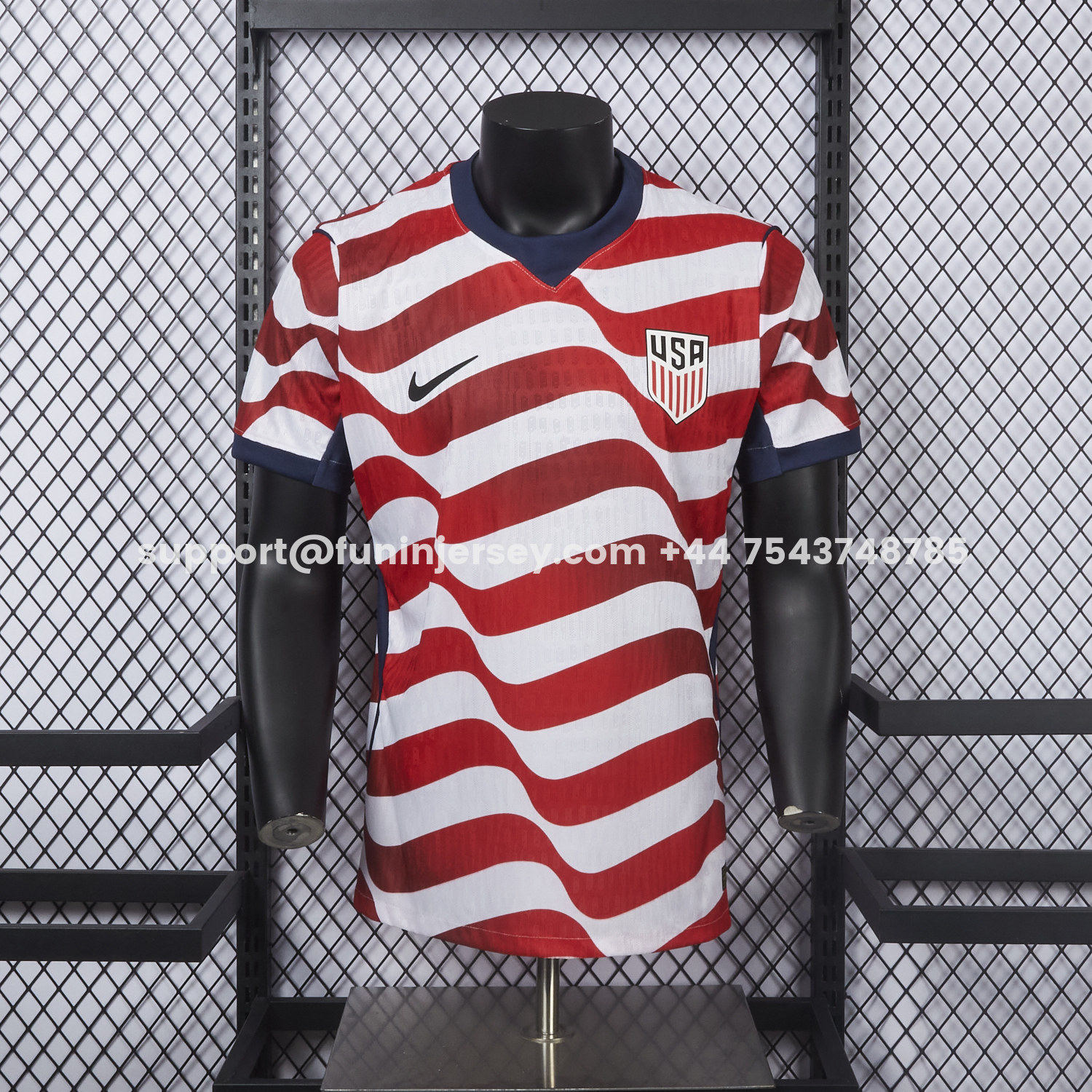 Funinjersey-【Back Blank】United States USA 2026 Home Jersey - Player Version