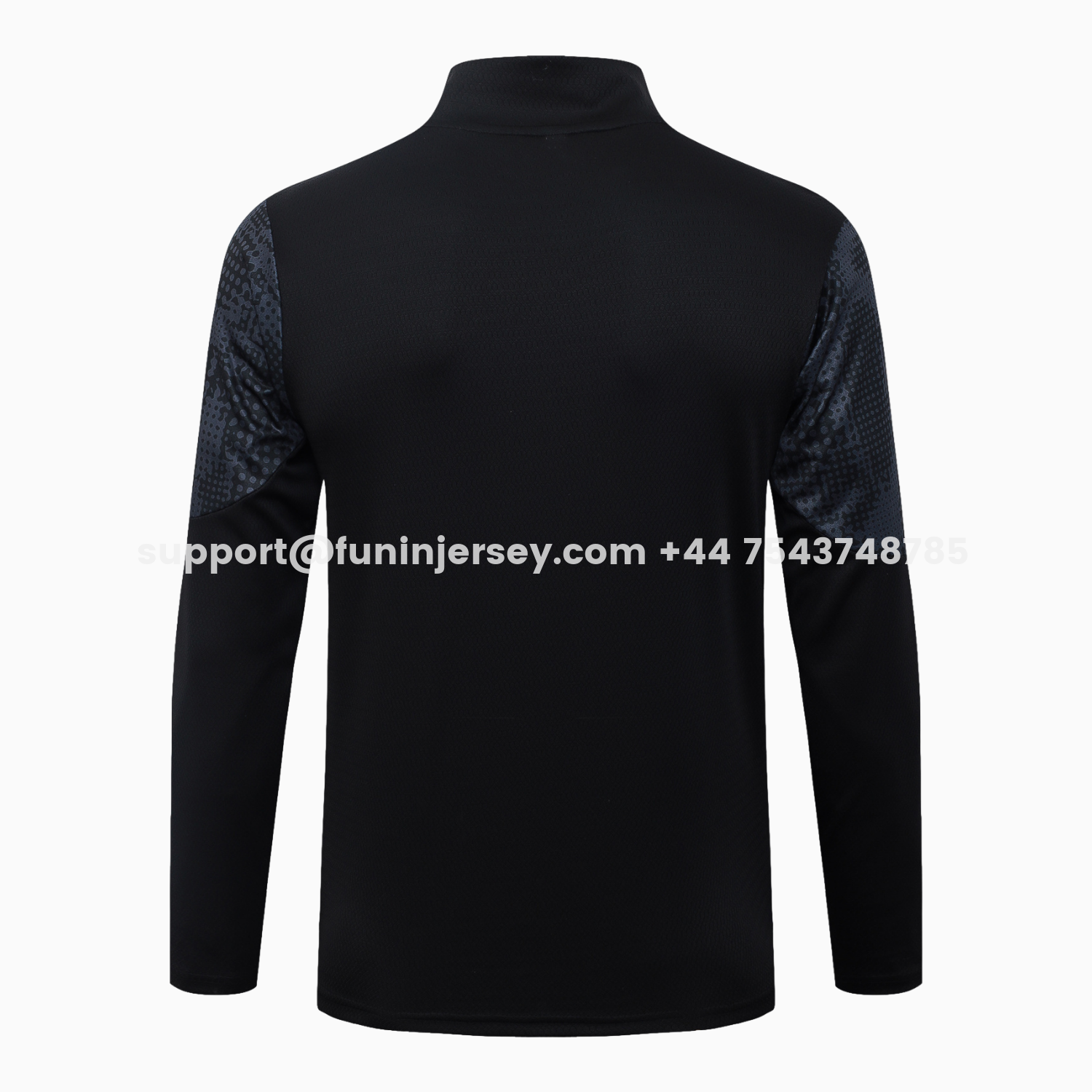 Funinjersey-AC Milan 25-26 Jacket Training Tracksuit - Little Devil Black top & Pants