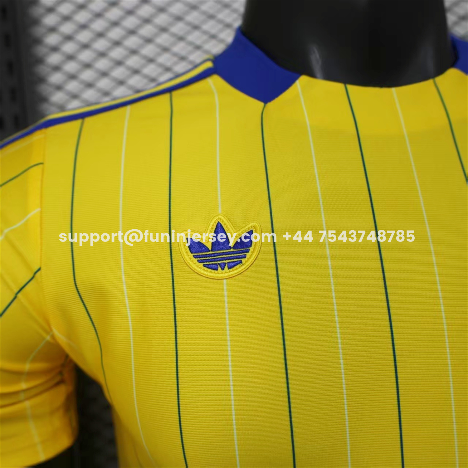 Funinjersey-Leeds United 25-26 Icon Travel Special Edition Yellow Jersey - Player Version