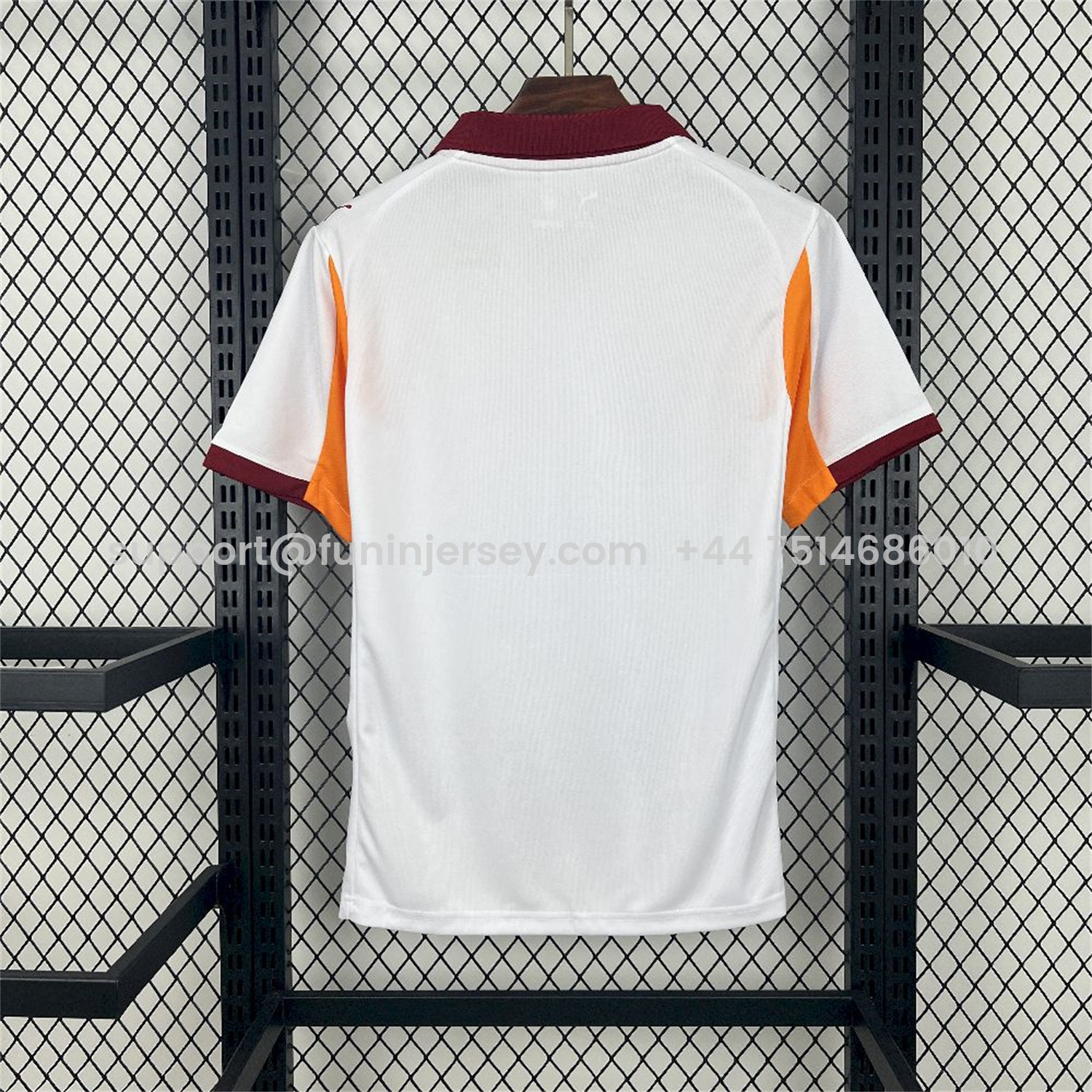 Funinjersey-Galatasaray 25-26 Away Unsponsored Jersey with Five Stars - Fans Version