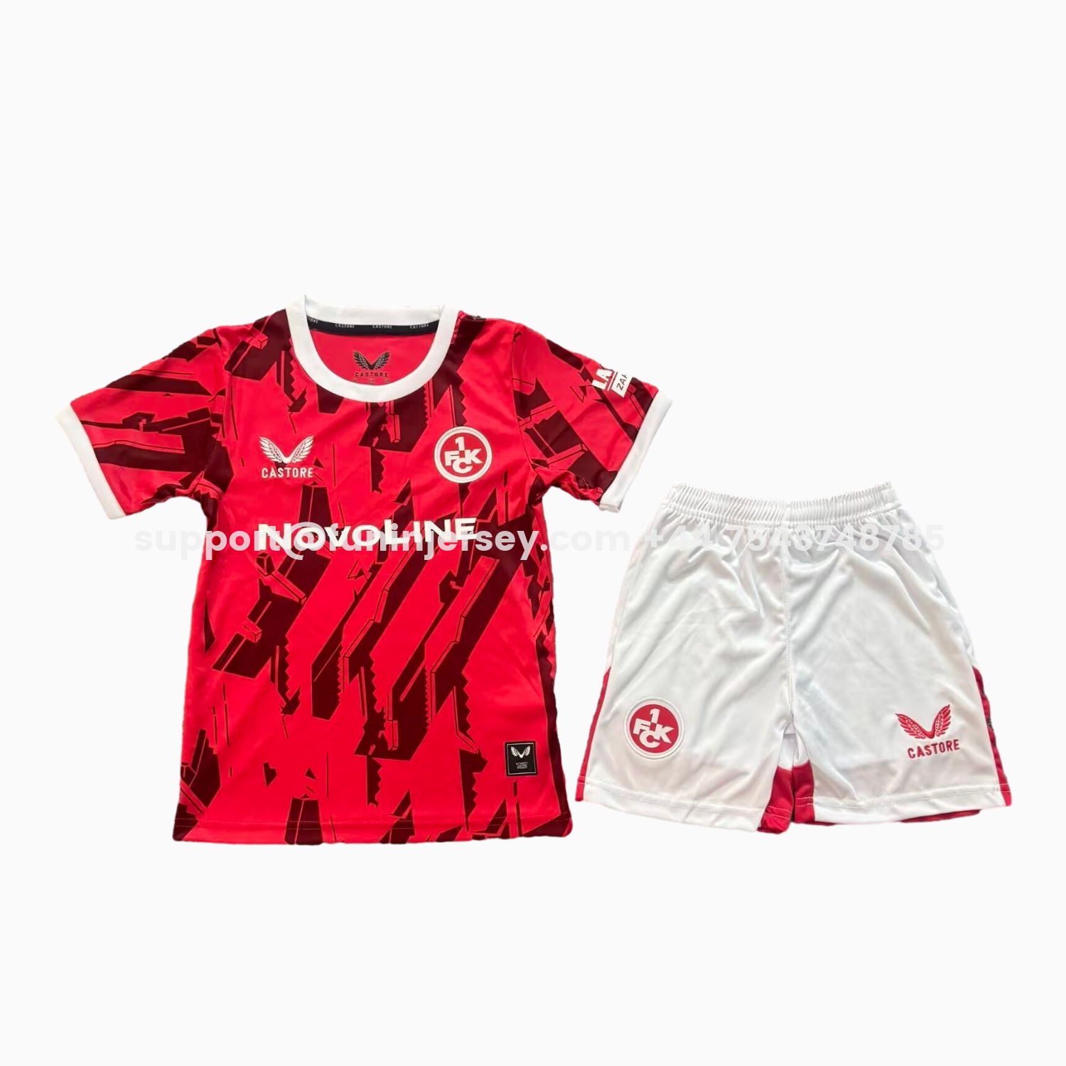 Funinjersey-Kaiserslautern 25-26 Home Kids Kit