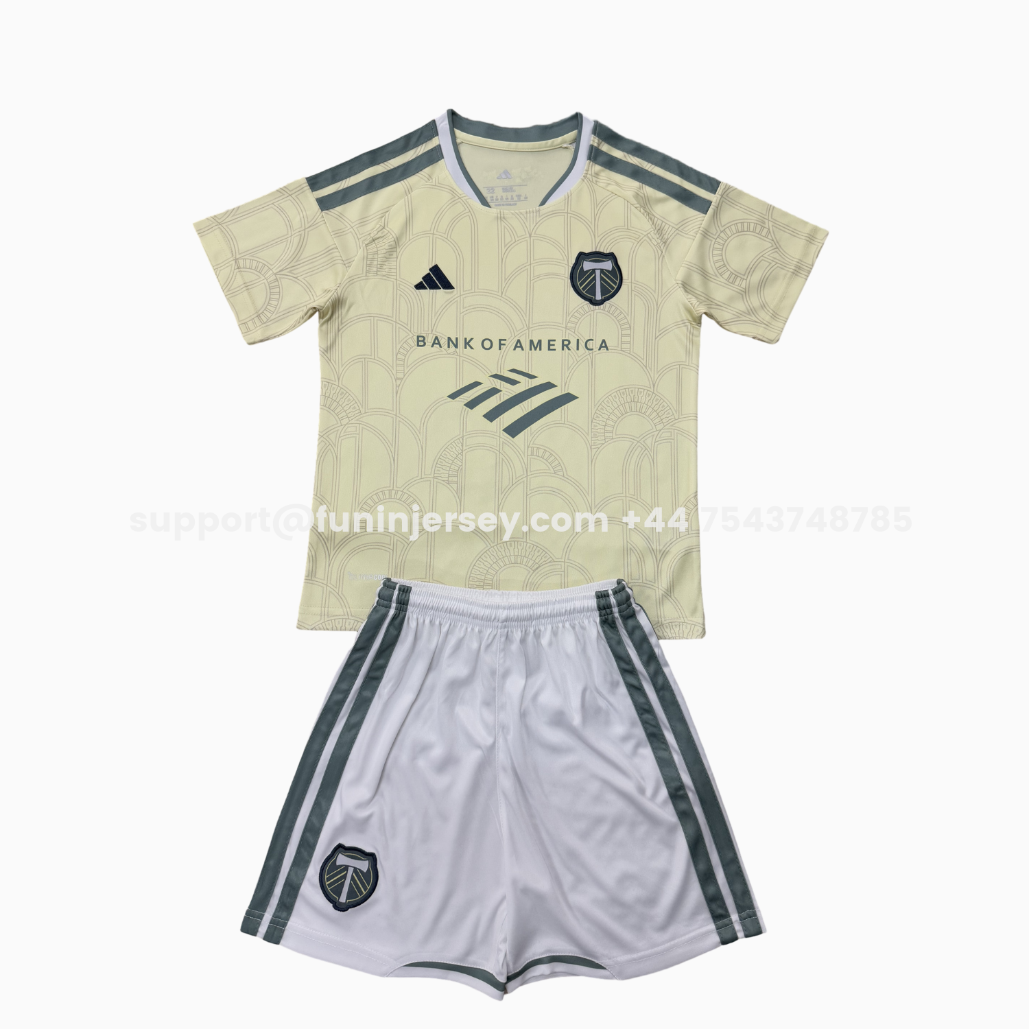 Funinjersey-Portland Timbers 25-26 Away Kids Kit