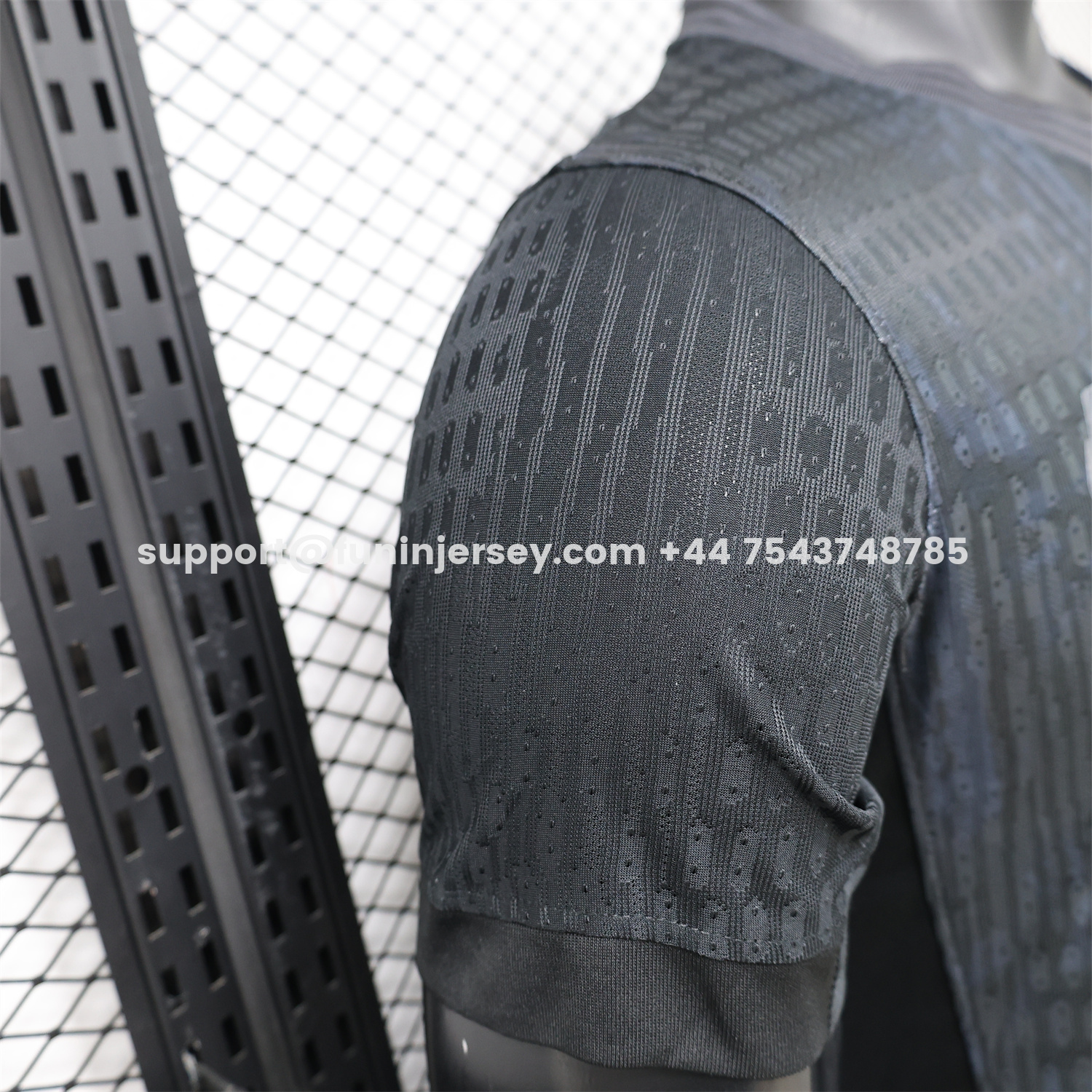 Funinjersey-Barcelona 25-26 Blue Texture Black Special Jersey - Player Version