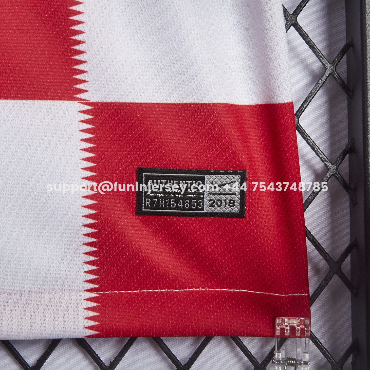 Funinjersey-Retro Croatia 2018 Home Jersey