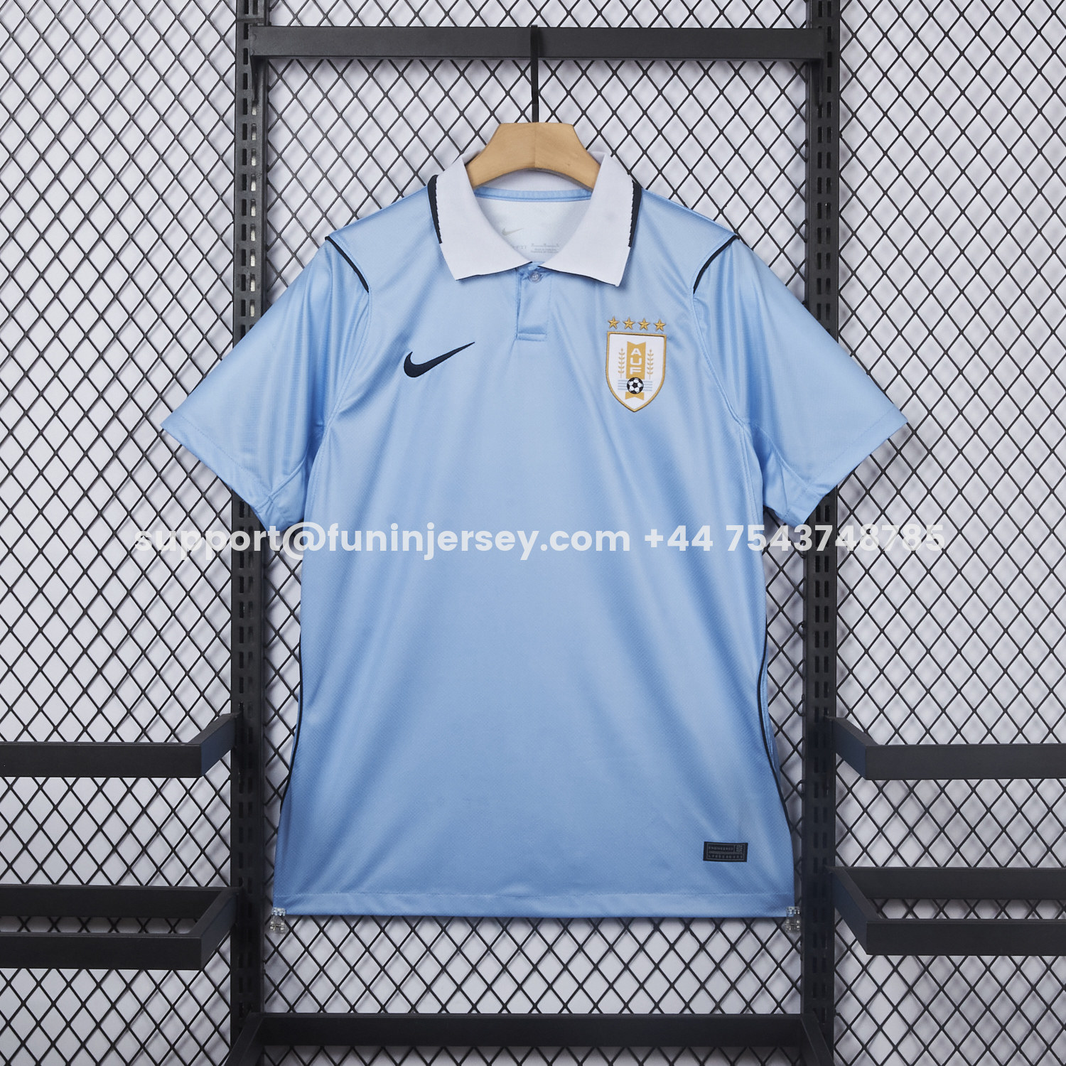 Funinjersey-Uruguay 2026 Home Jersey - Fans Version