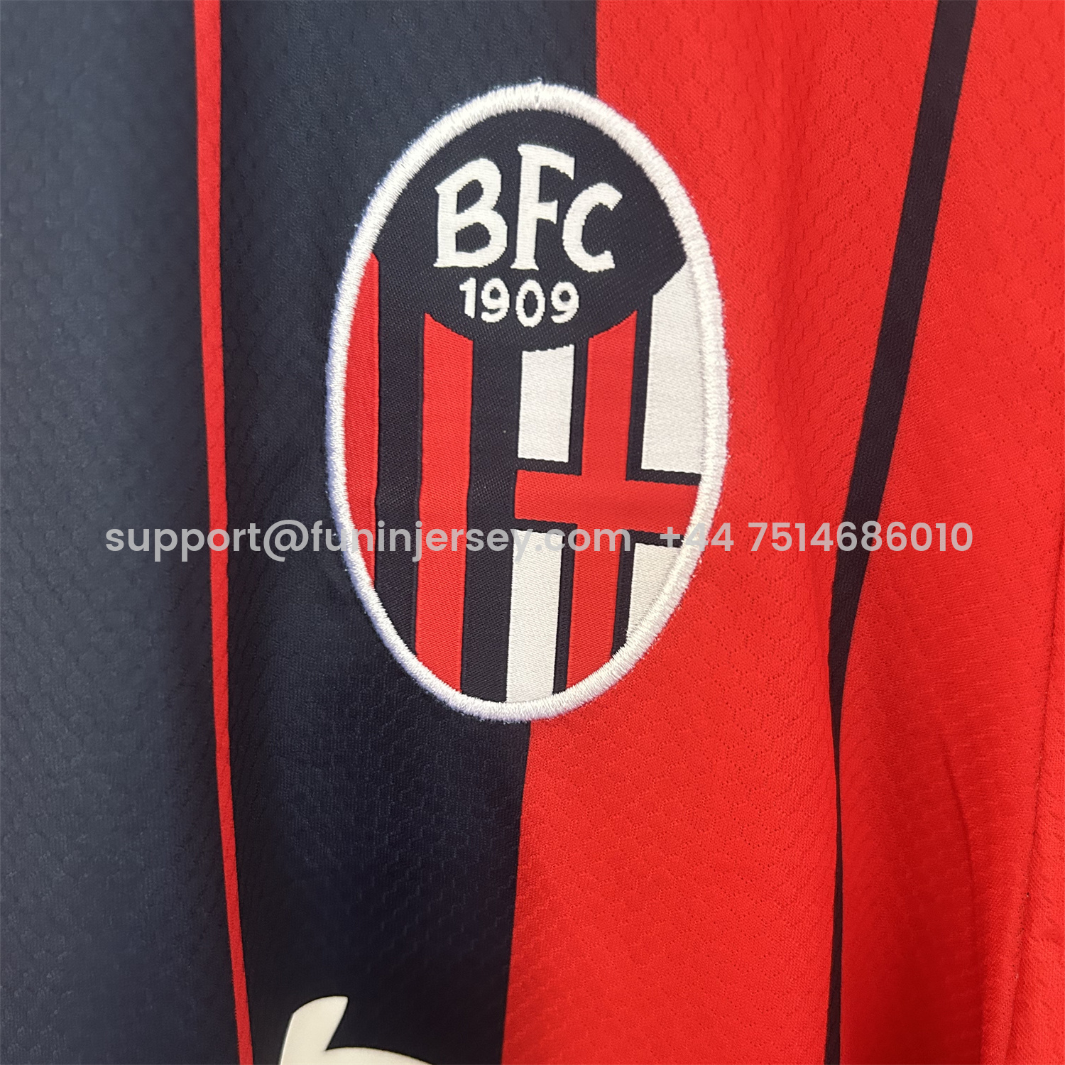 Funinjersey-Bologna 25-26 Home Jersey - Fans Version