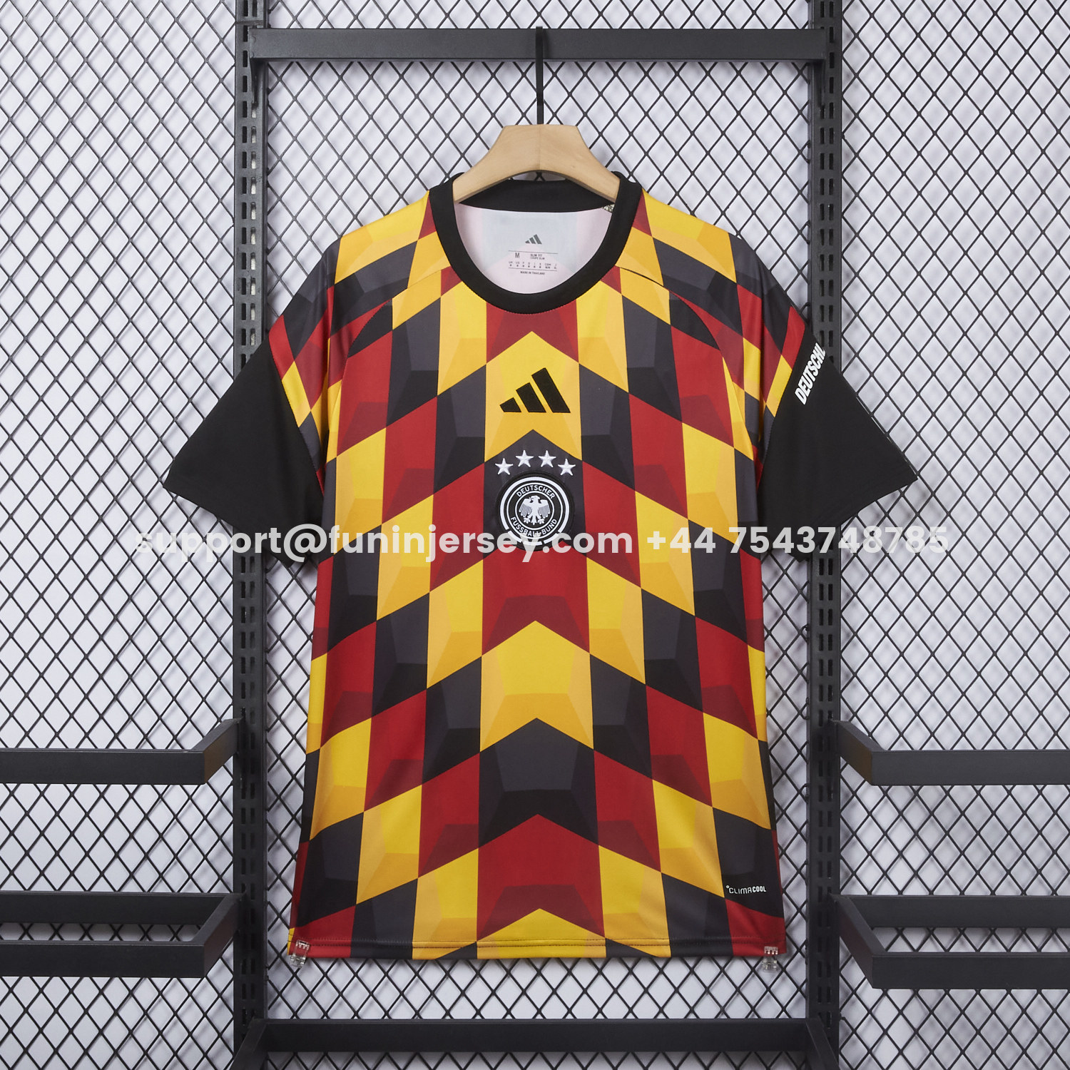 Funinjersey-Germany 2026 Red Yellow Black Special Jersey - Fans Version