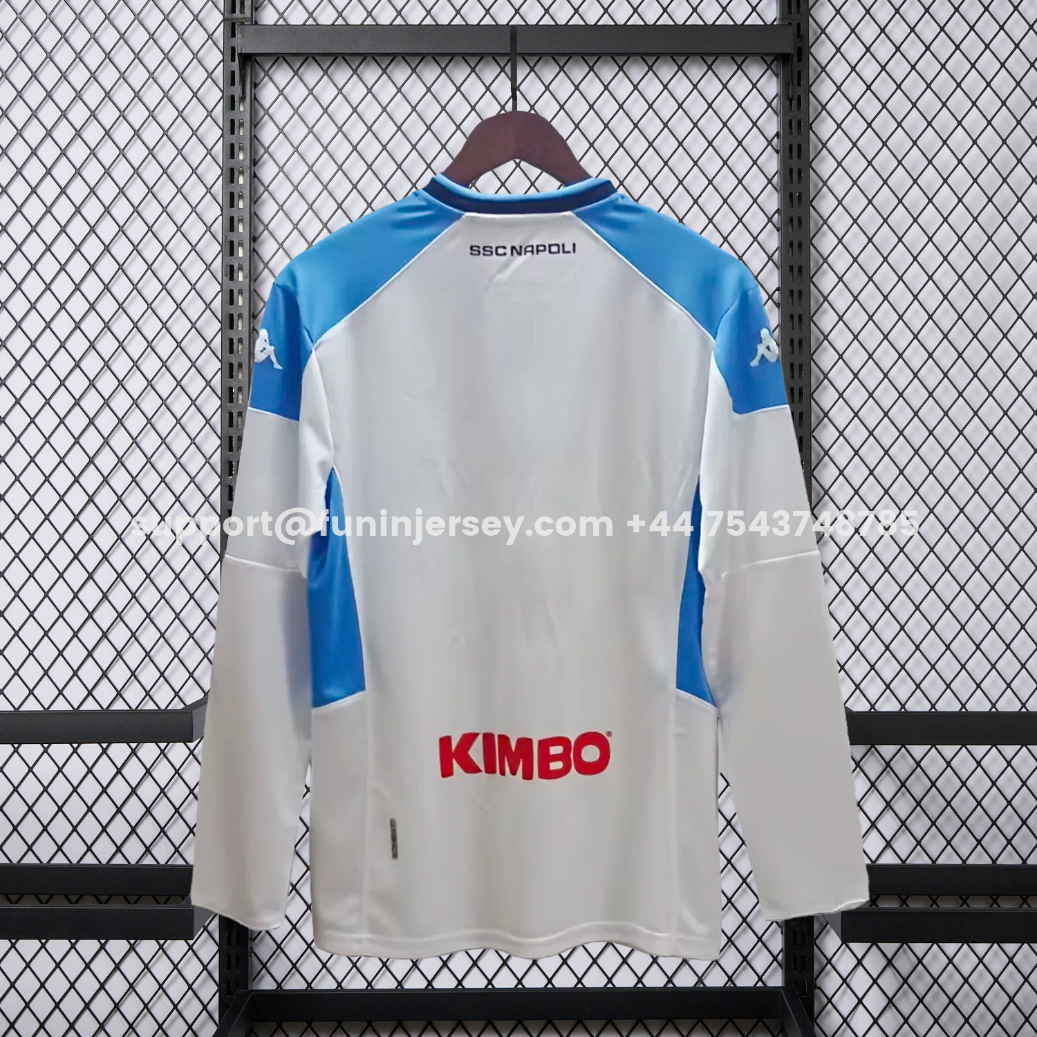 Funinjersey-Retro Napoli 2019-20 Third Long Sleeves Jersey