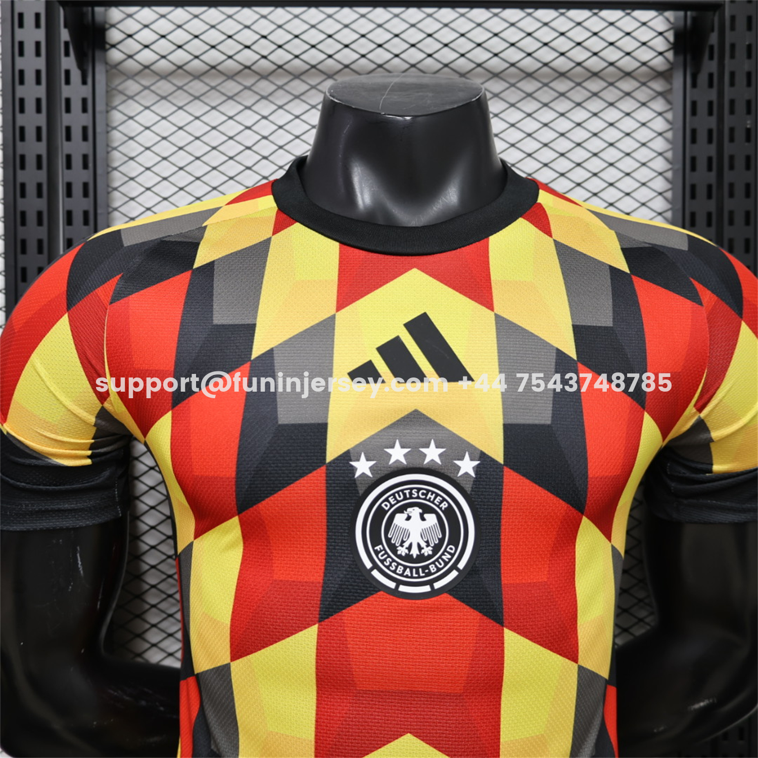 Funinjersey-Germany 2026 Red Yellow Black Special Jersey - Player Version