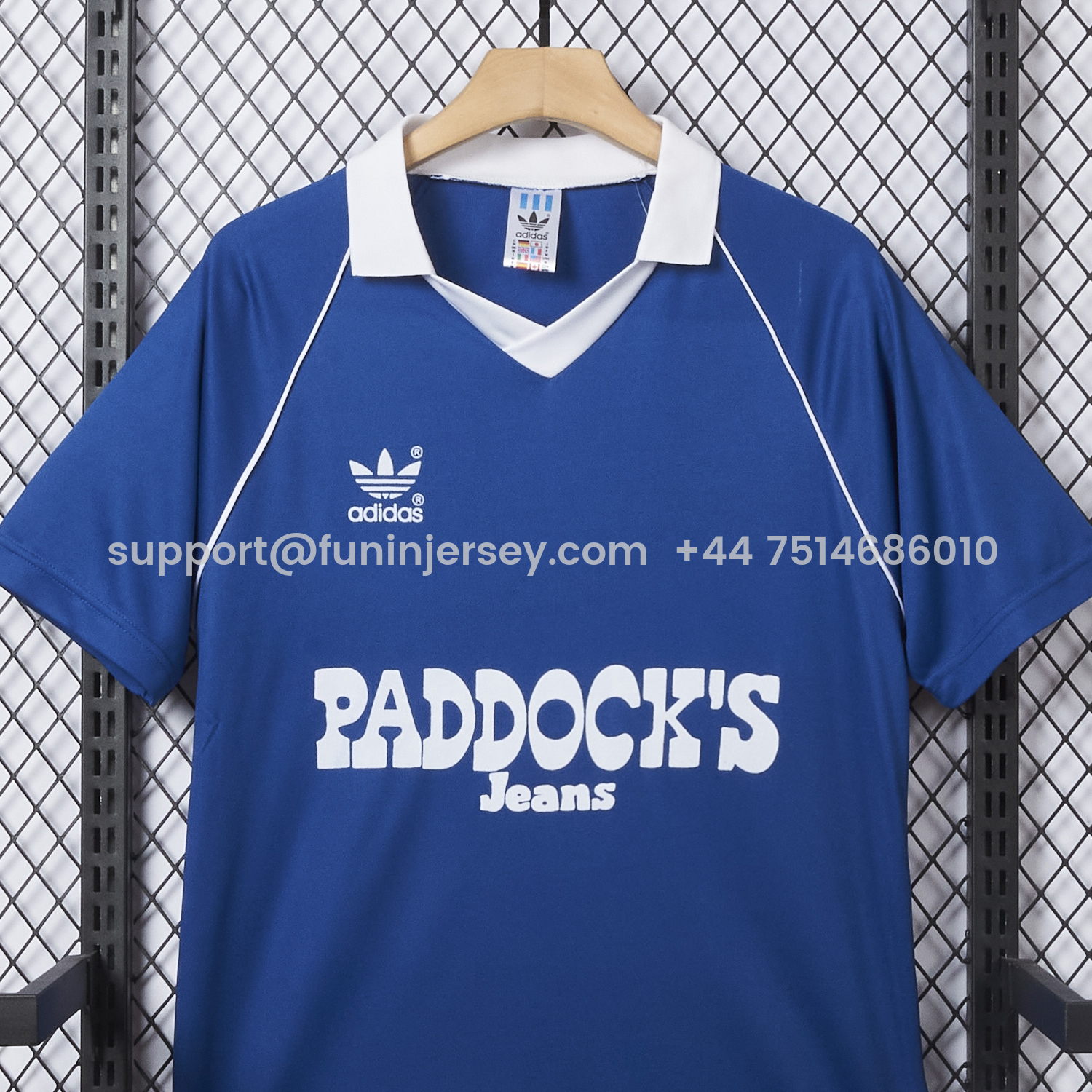 Funinjersey-Retro Schalke 04 1984-85 Home Jersey