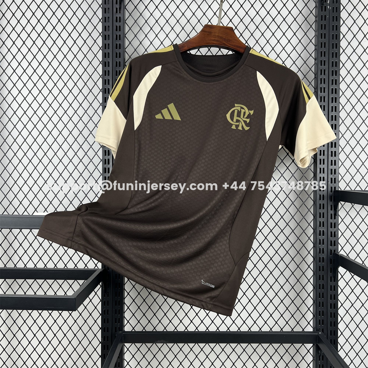 Funinjersey-Flamengo 25-26 Brown Special Jersey - Fans Version