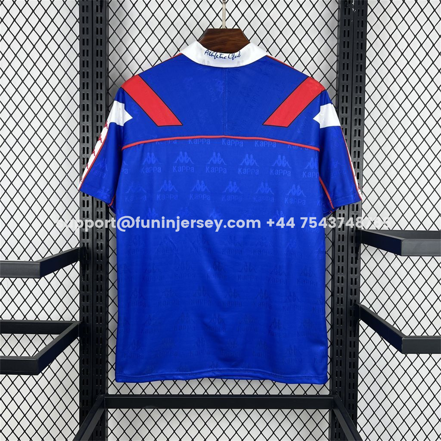 Funinjersey-Retro Athletic Bilbao 1994-95 Away Jersey