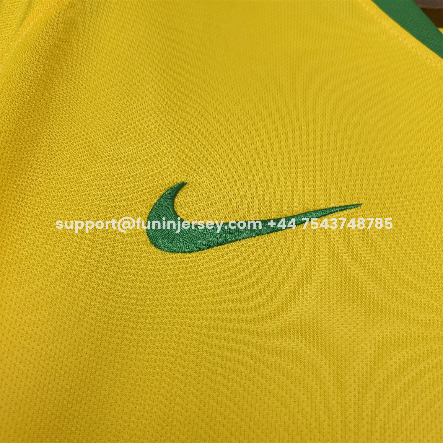 Funinjersey-Retro Brazil 2018 Home Jersey