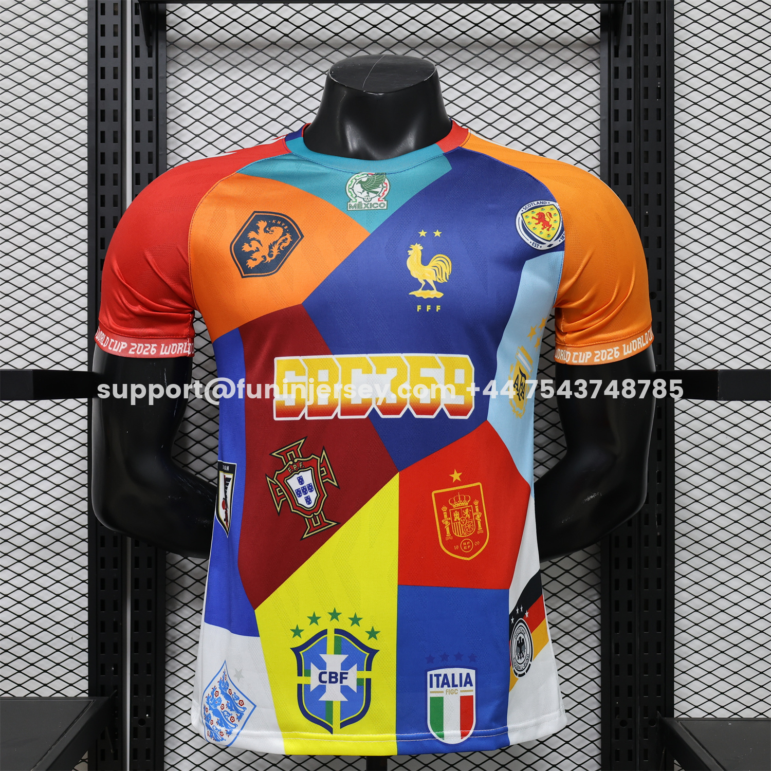 Funinjersey-World Cup 2026 Special Jersey - Player Version