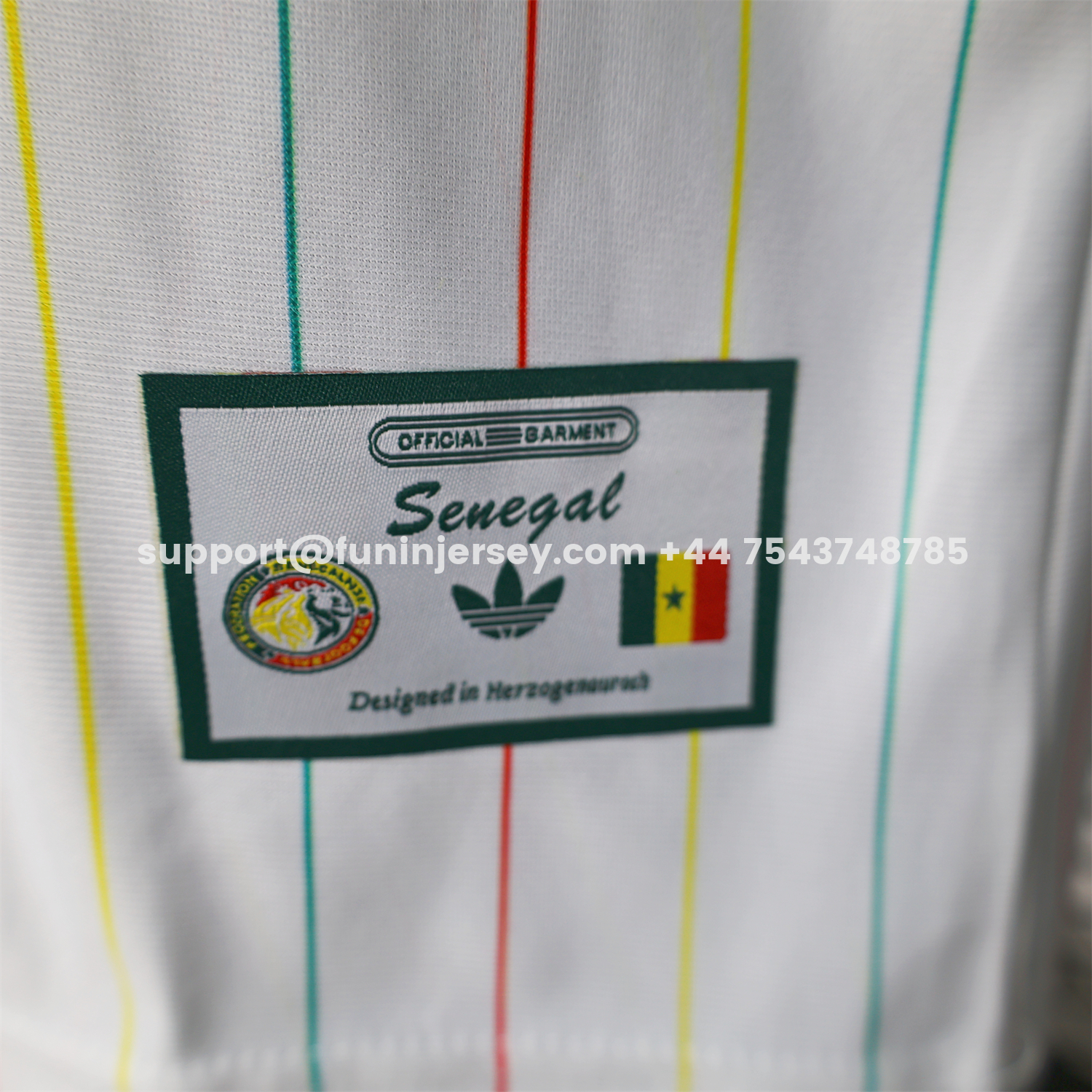 Funinjersey-Senegal 2026 Terrace Icon Retro Casual Style White Jersey - Player Version