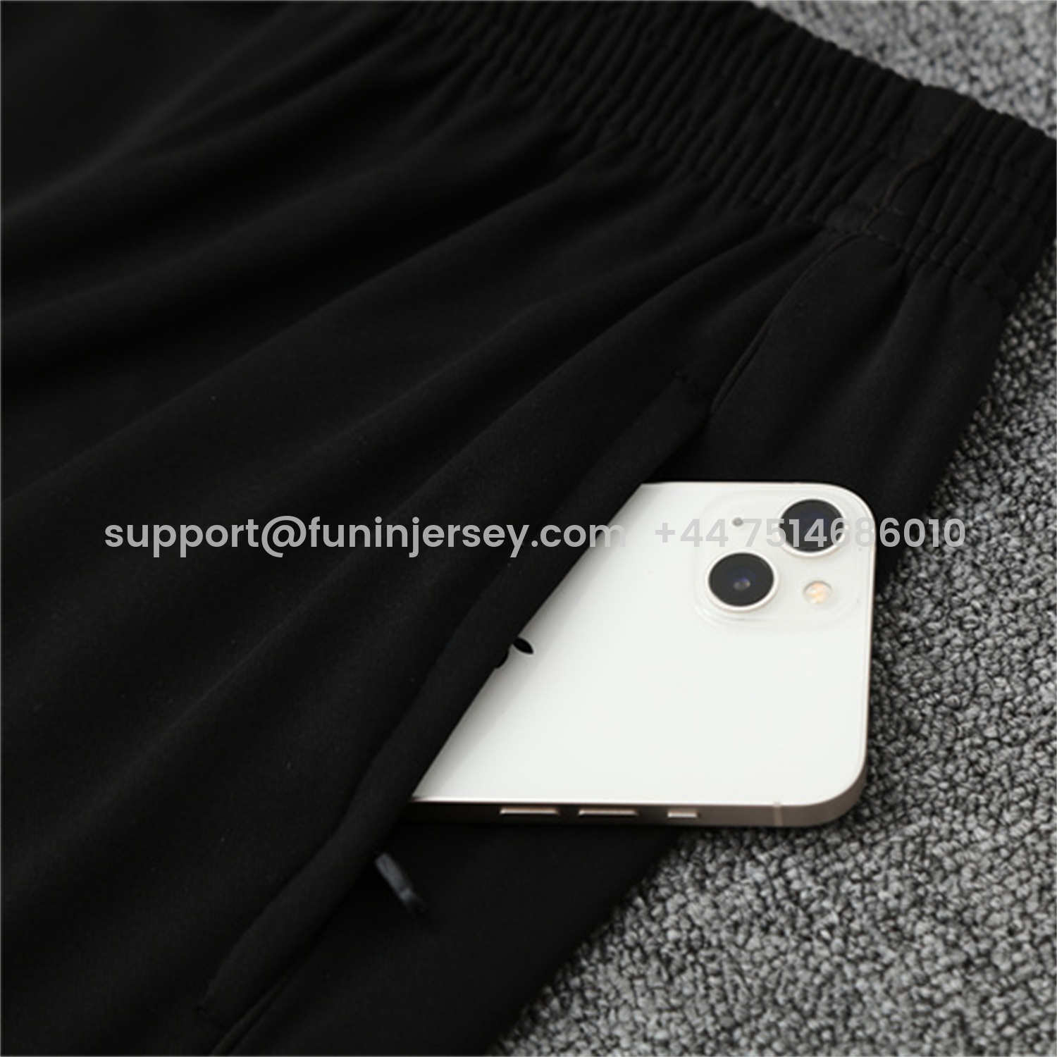 Funinjersey-Liver.pool 25-26 Long Sleeve Training Set - Black Top & Black Pants