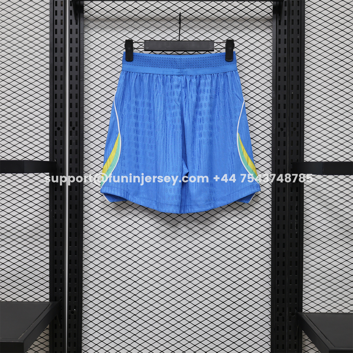 Funinjersey-Brazil 2026 Home Blue Shorts - Player Version