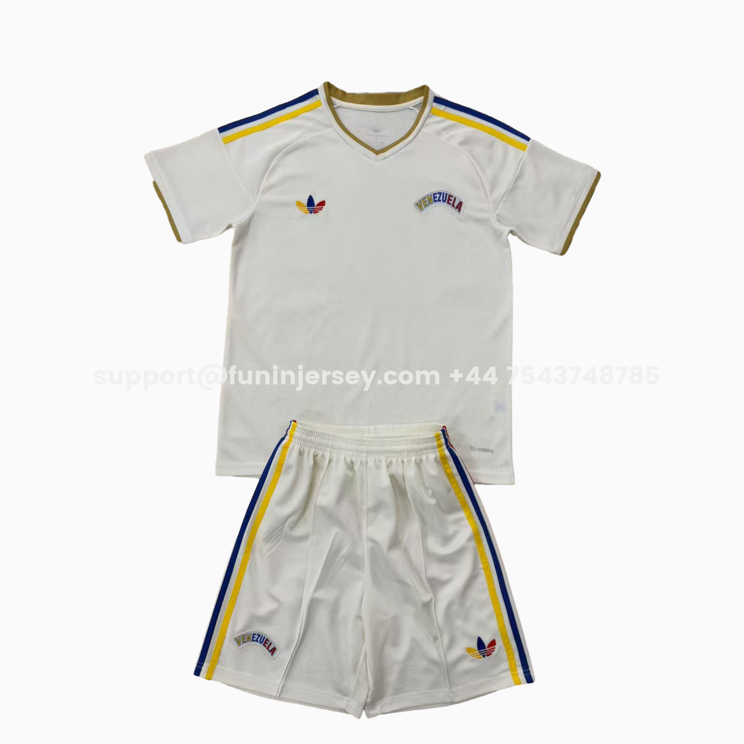 Funinjersey-Venezuela 2026 Away Men's Adult Jersey Set - Fans Version