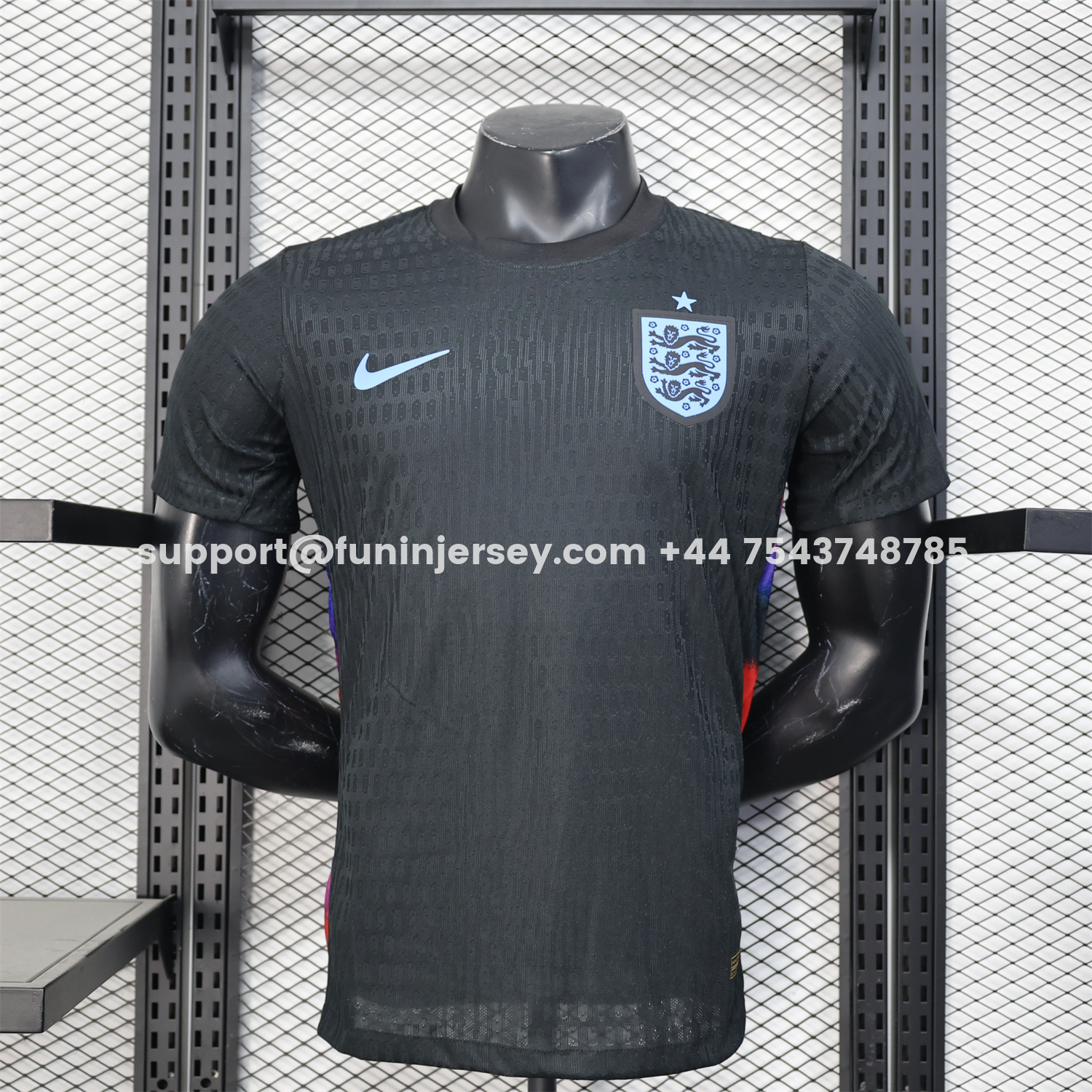 Funinjersey-England 2025 Women's Team Away Jersey - Men's Player Version