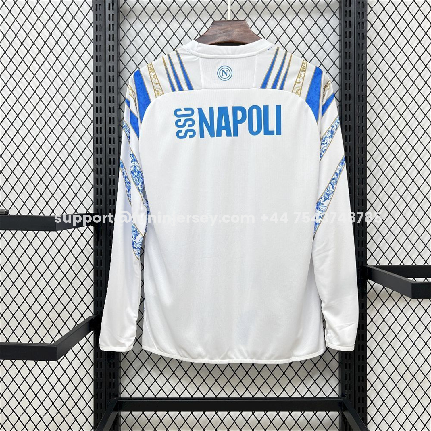 Funinjersey-Napoli 25-26 CocaCola White Special Jersey - Fans Version